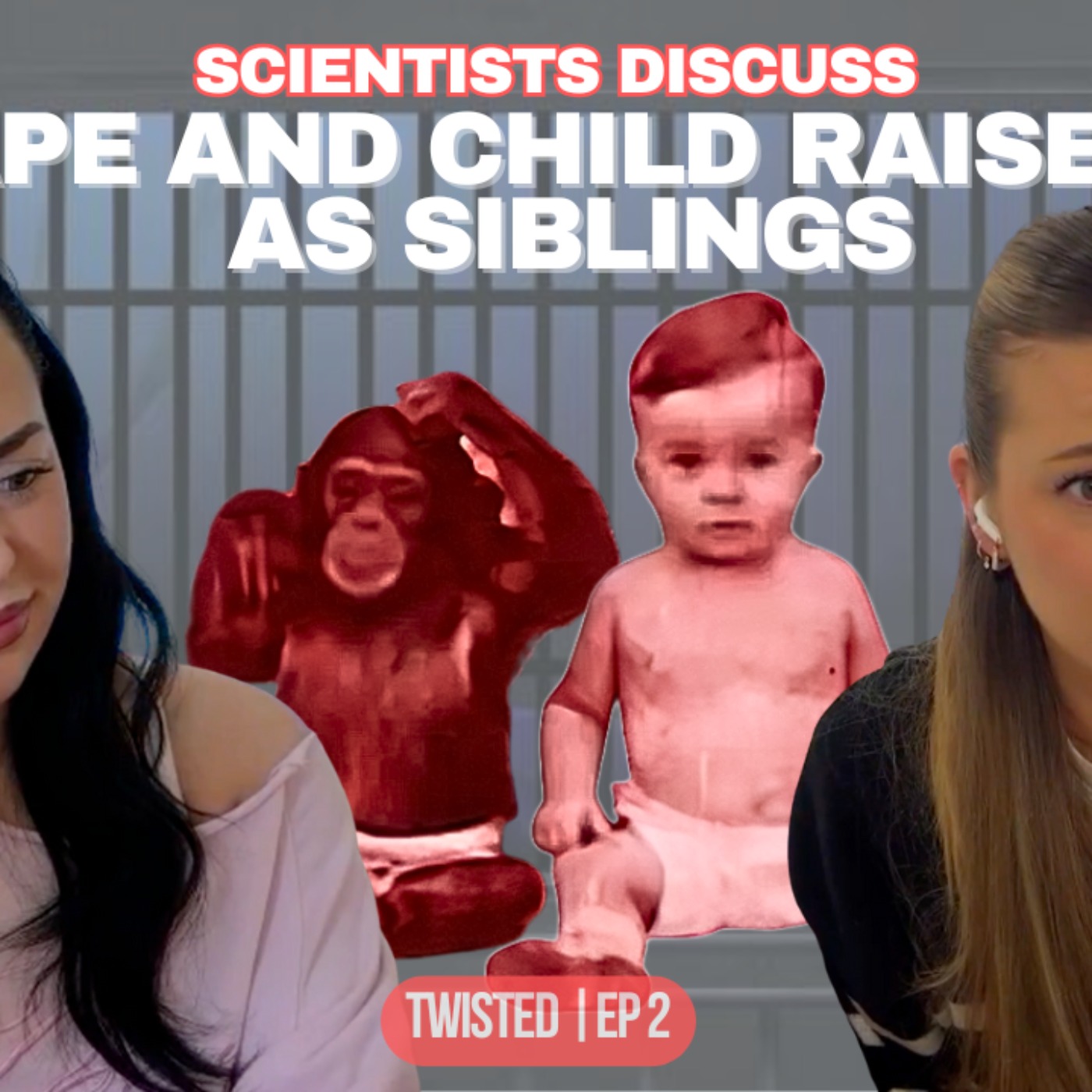 2. Ape + Child raised as siblings?! + getting cancelled when accepting my nobel prize episode artwork