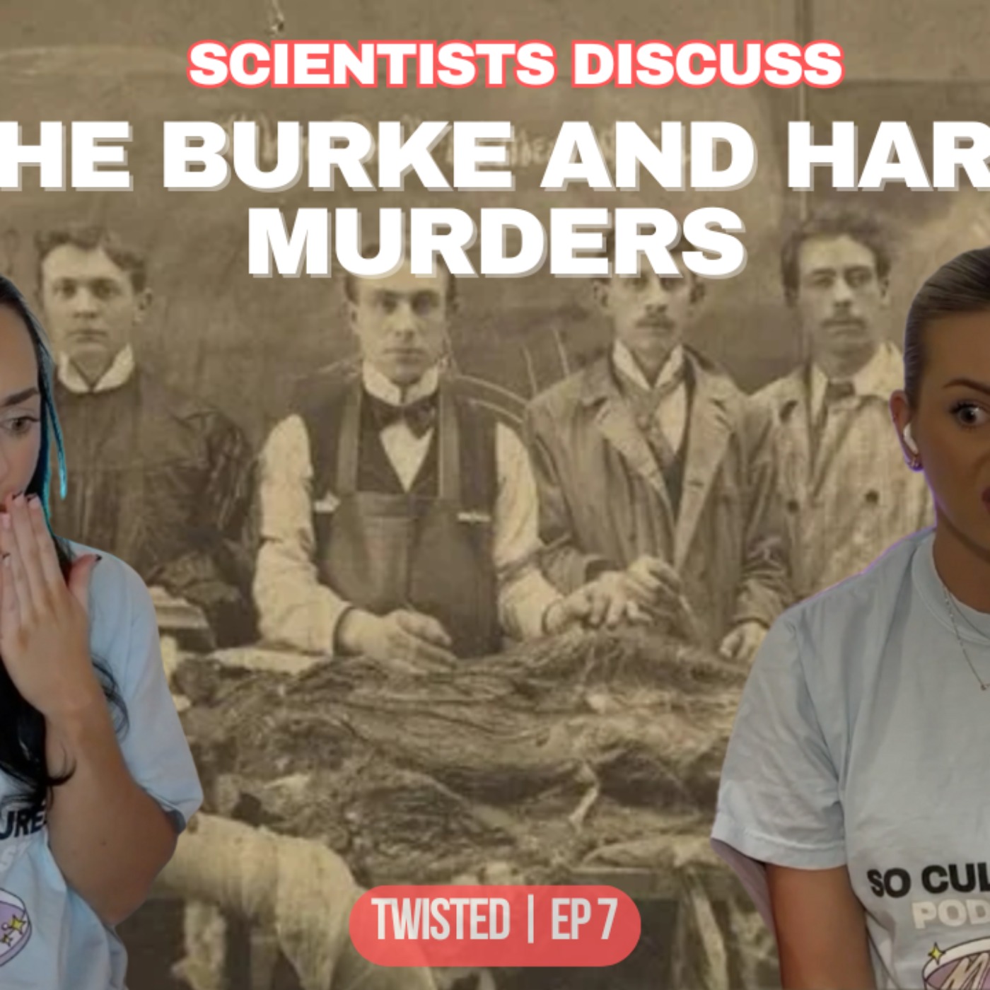 7. The anatomy murders +  I'm going to be blacklisted from academia?! episode artwork