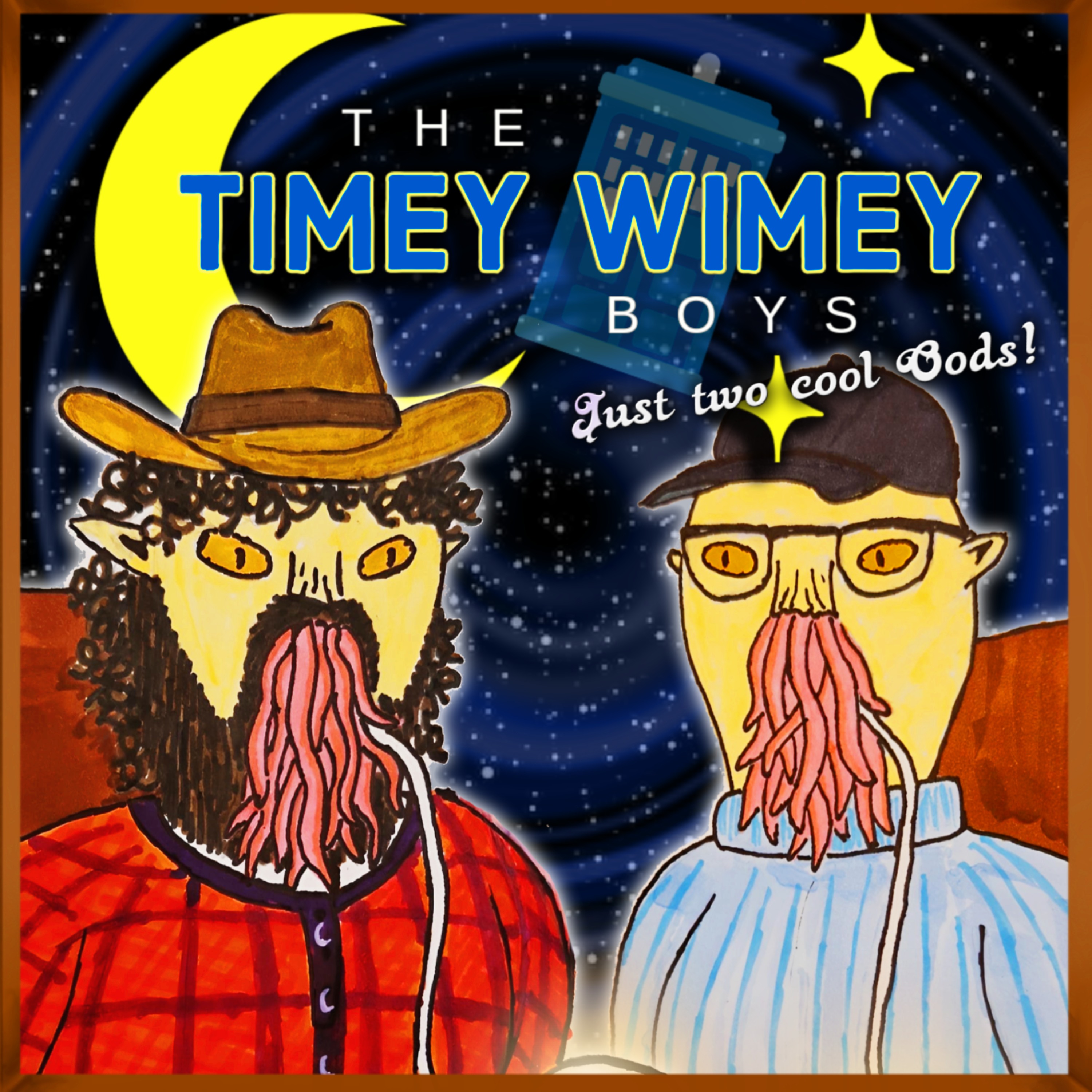 The Timey Wimey Boys podcast artwork