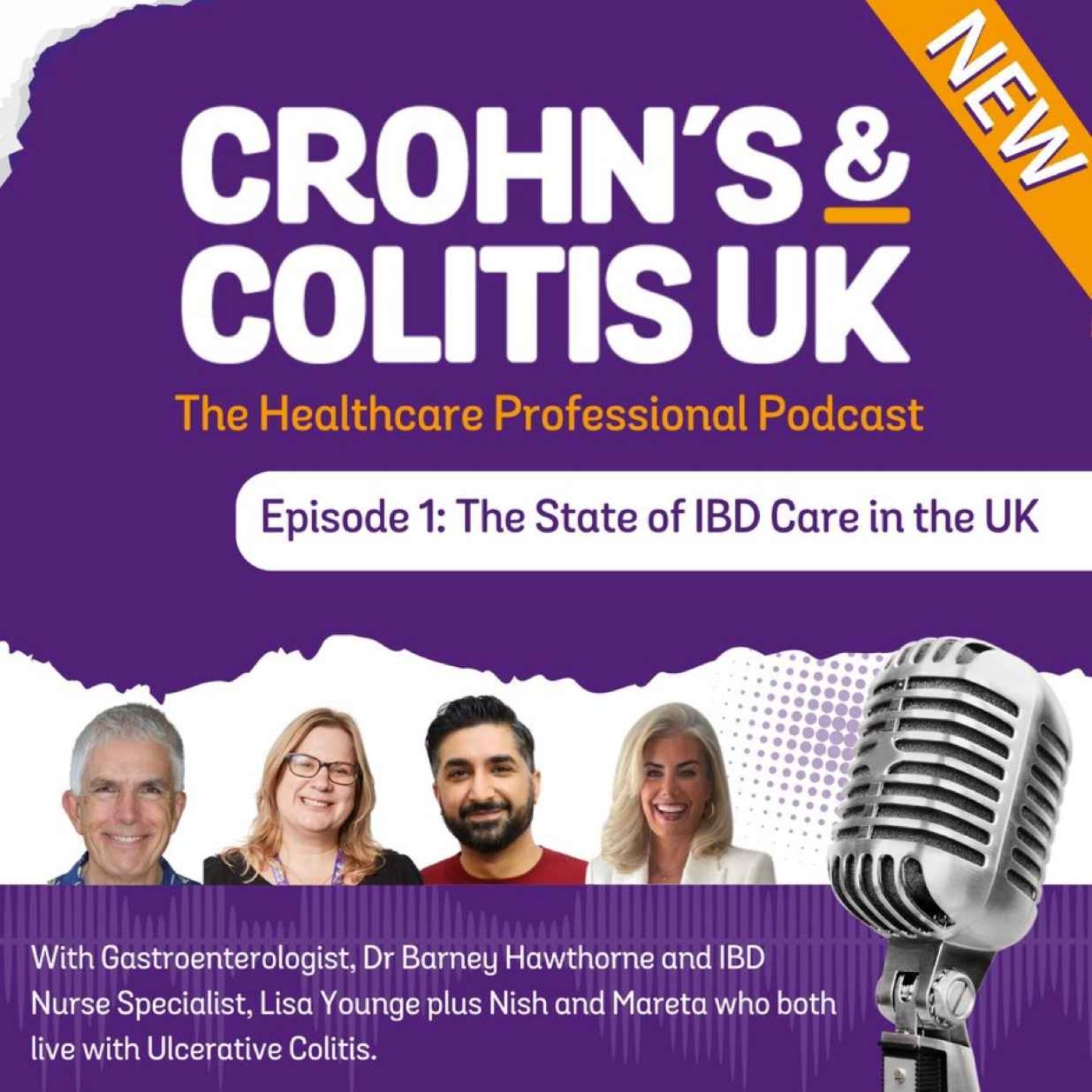 Episode 1: The State of IBD Care in the UK episode artwork