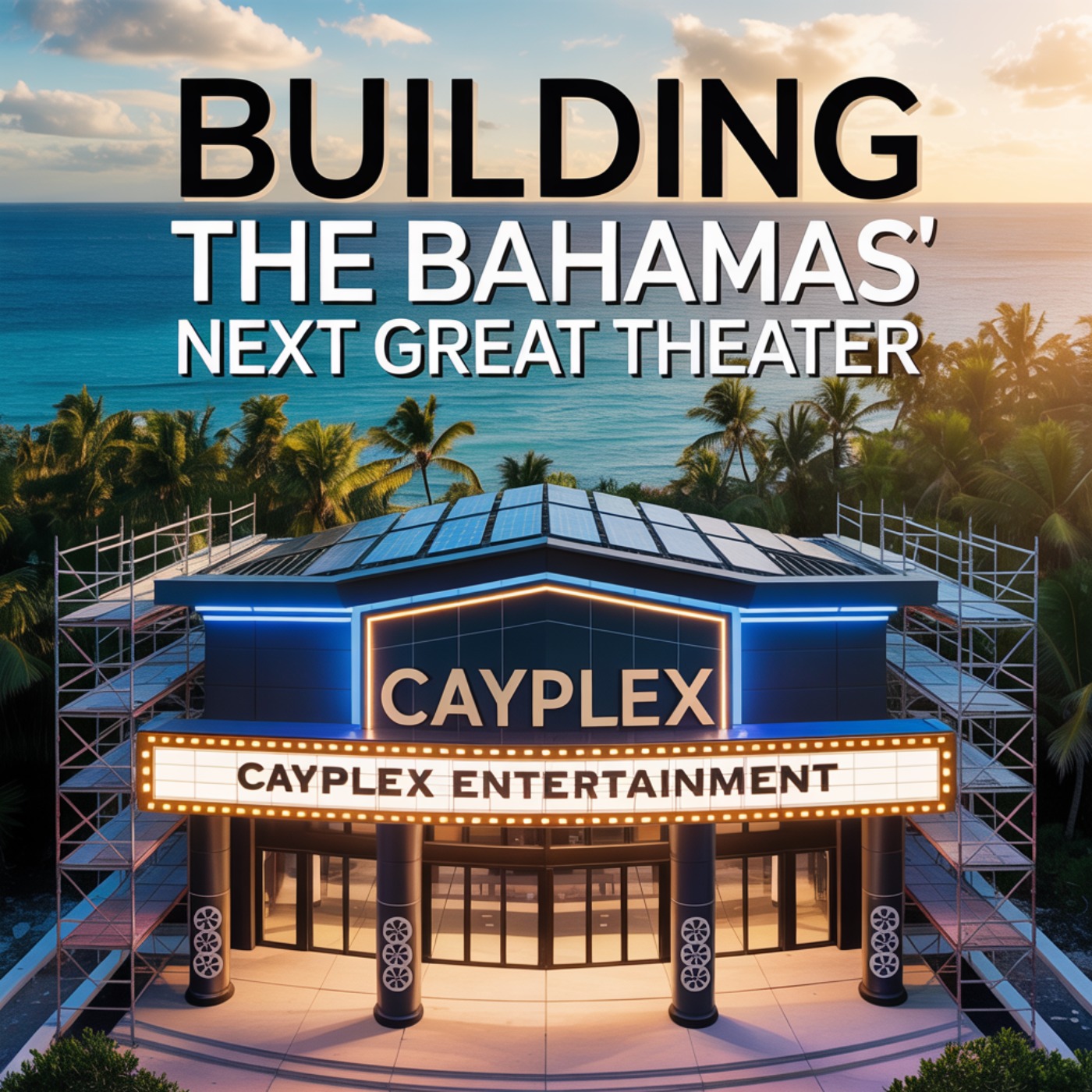Building a Movie Theater from Scratch in The Bahamas | Brinard Sweeting of Cayplex Entertainment