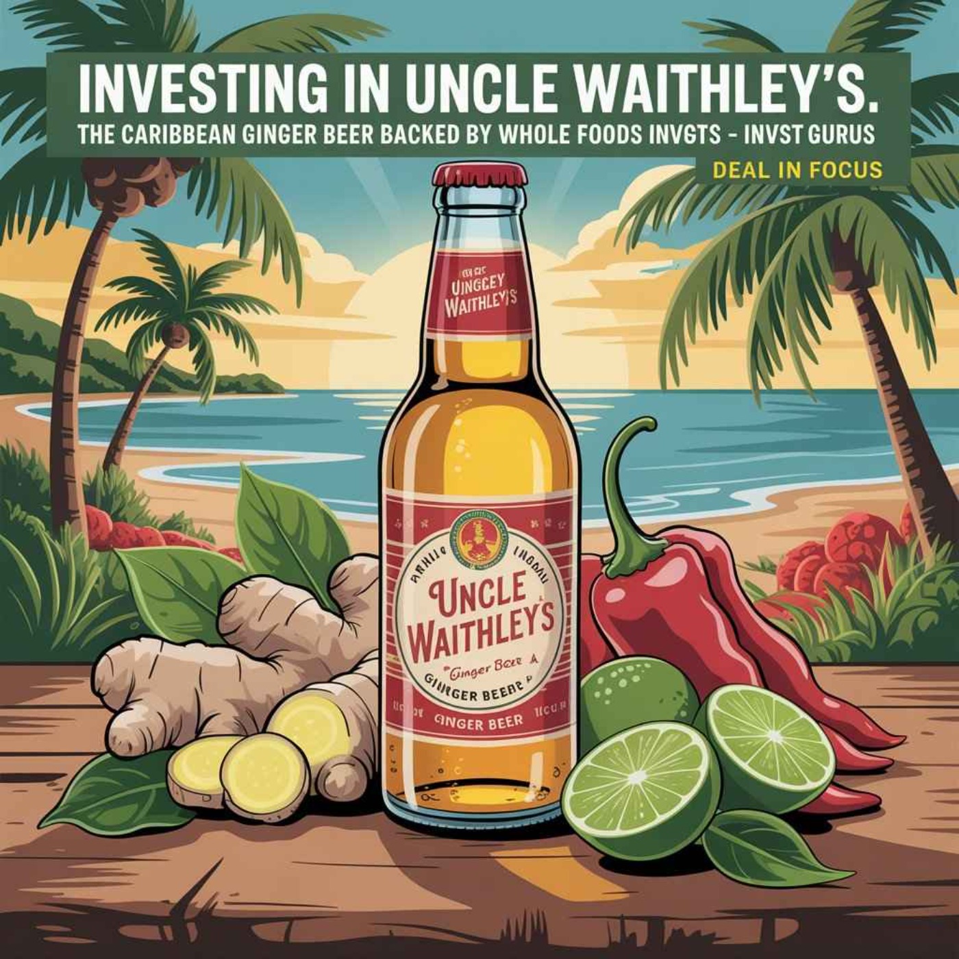 Investing in Uncle Waithley's: The Caribbean Ginger Beer Backed by Whole Foods episode artwork