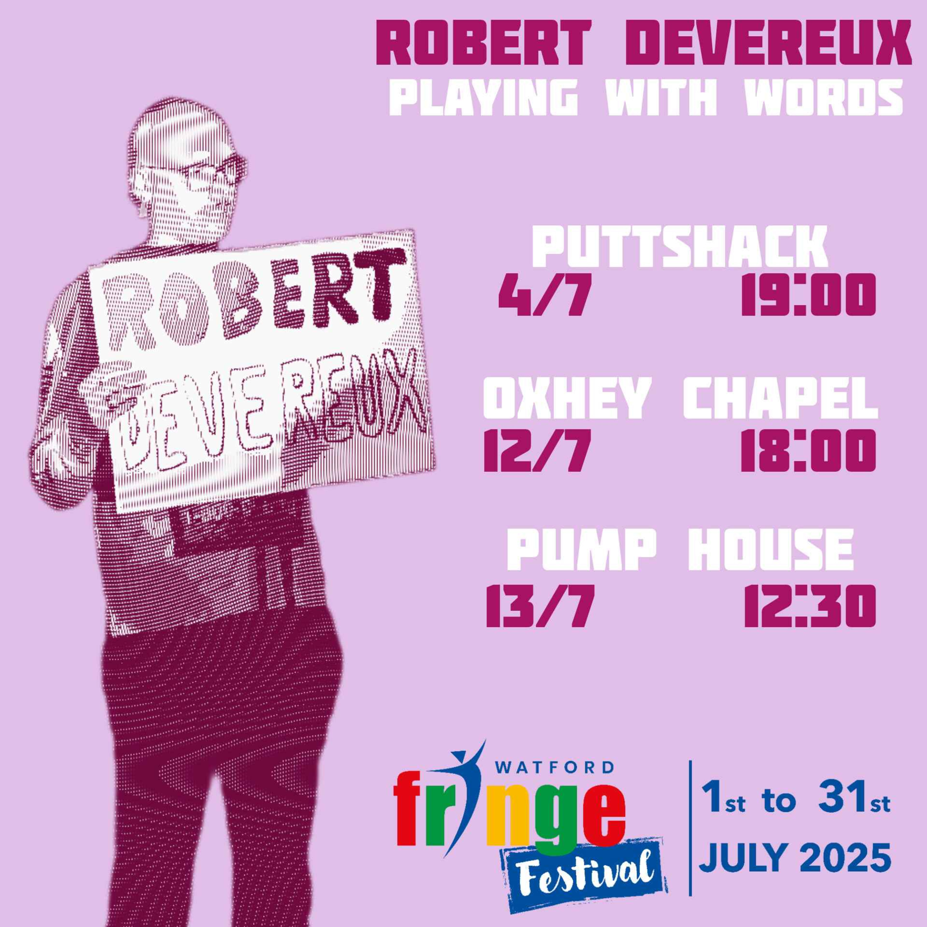 Watford Fringe I: A Bit Putt Out