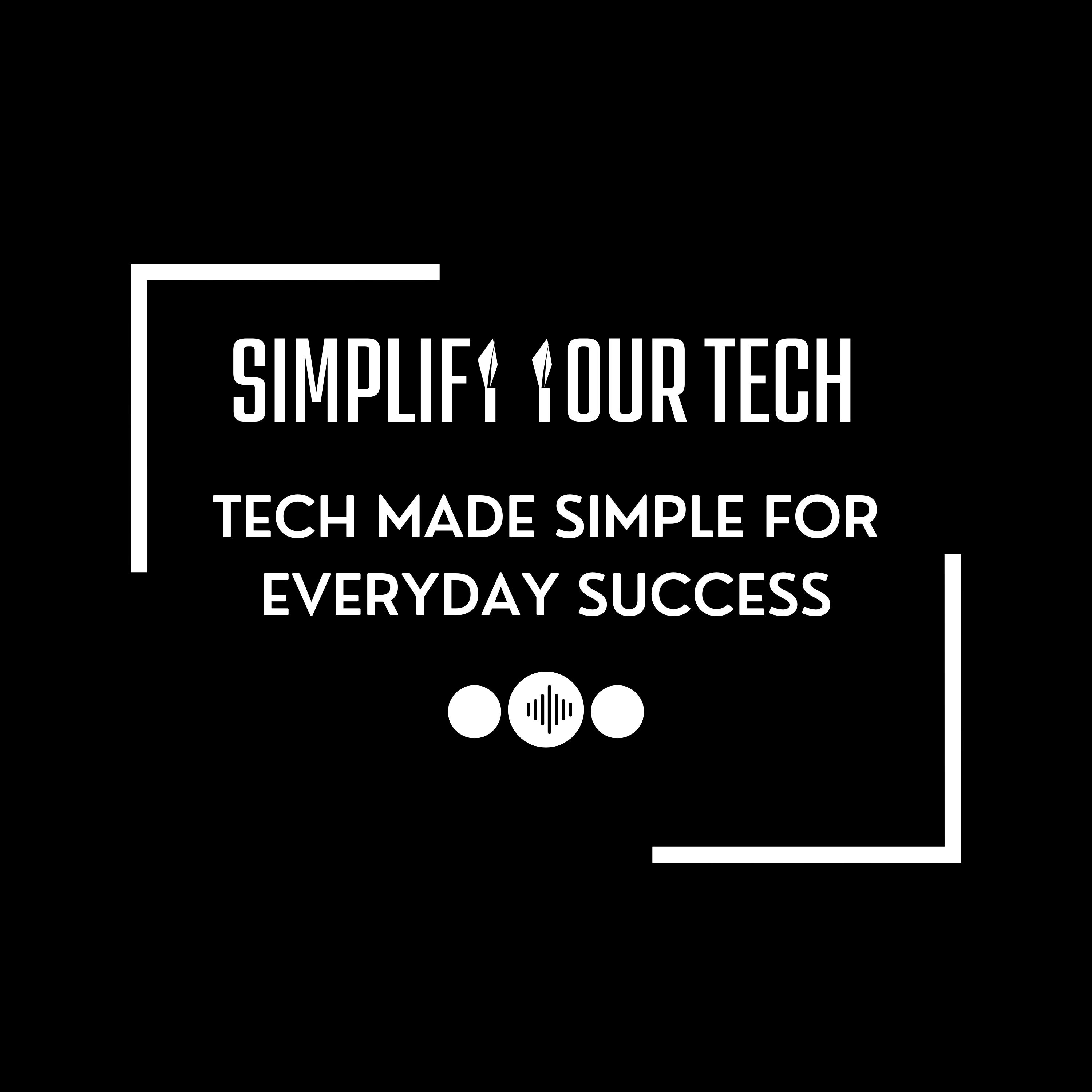 Simplify Your Tech episode artwork