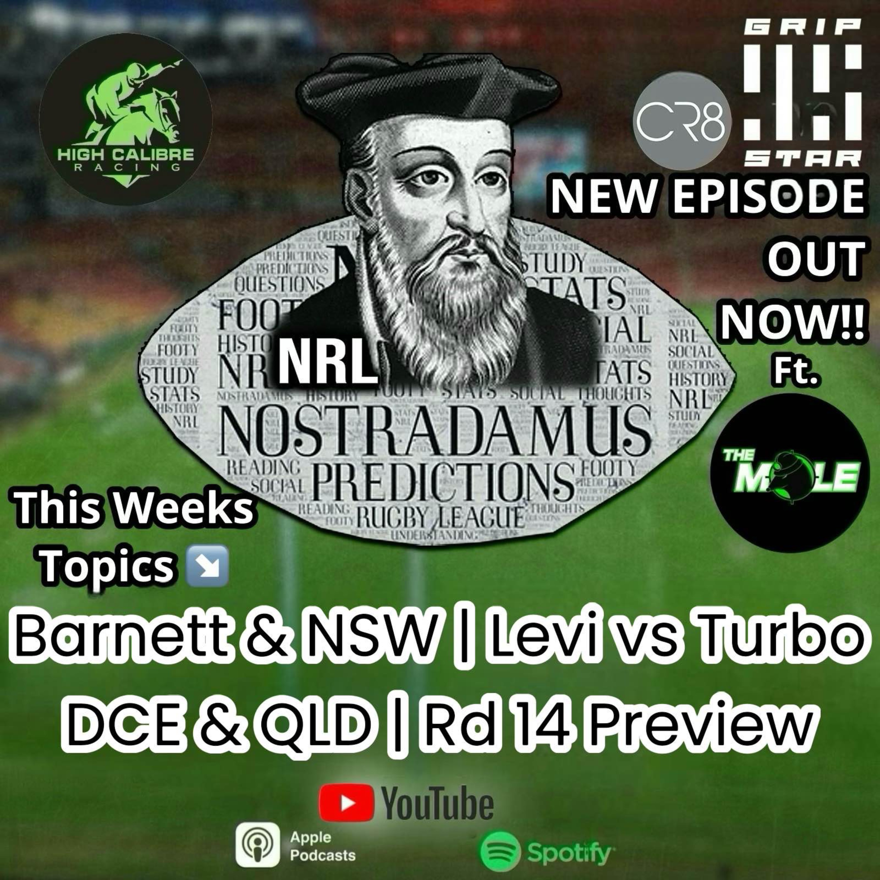 Weekly Podcast Episode ft. 'The Mole' : Round 14 Preview