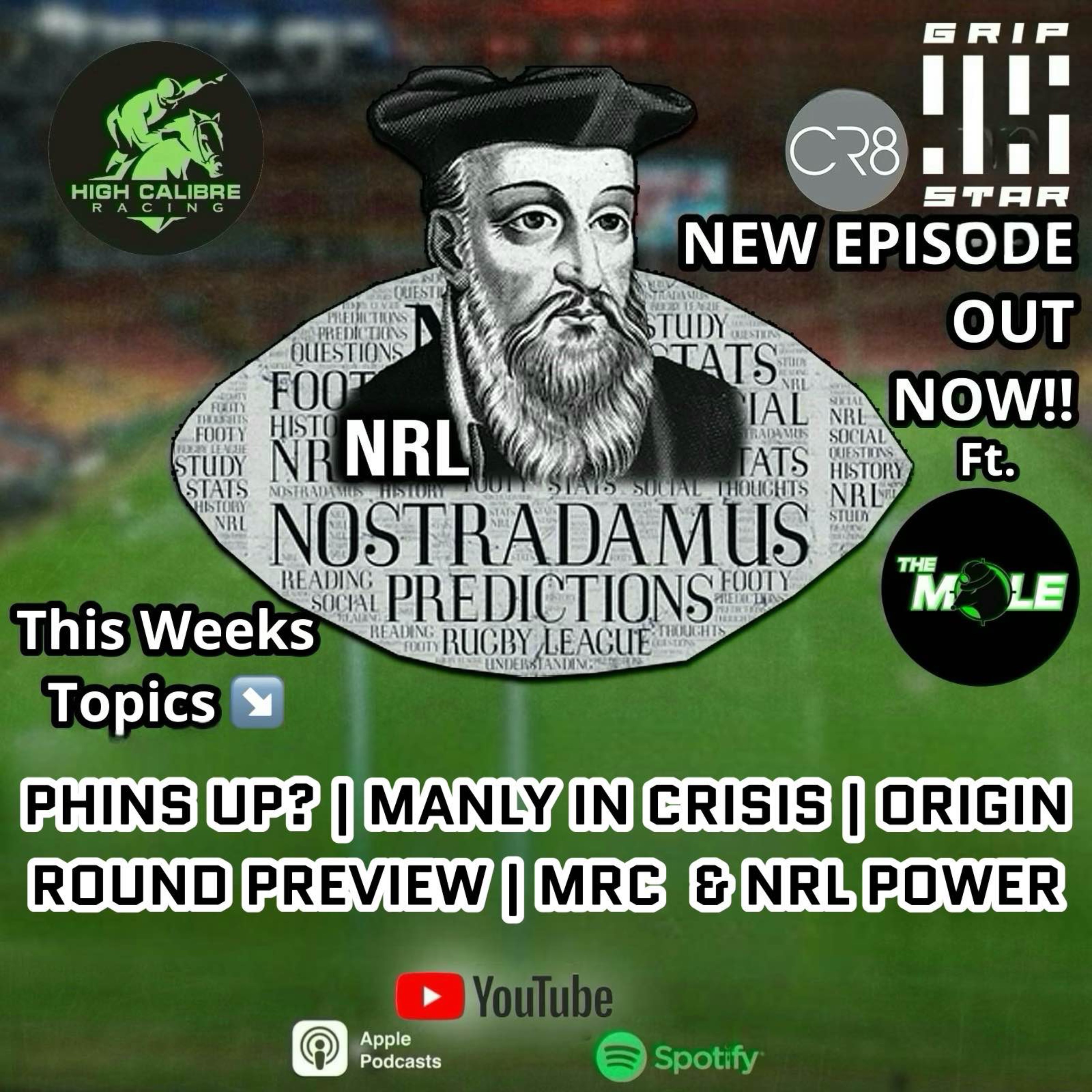 Weekly Podcast Episode ft. 'The Mole' : Round 16 Preview