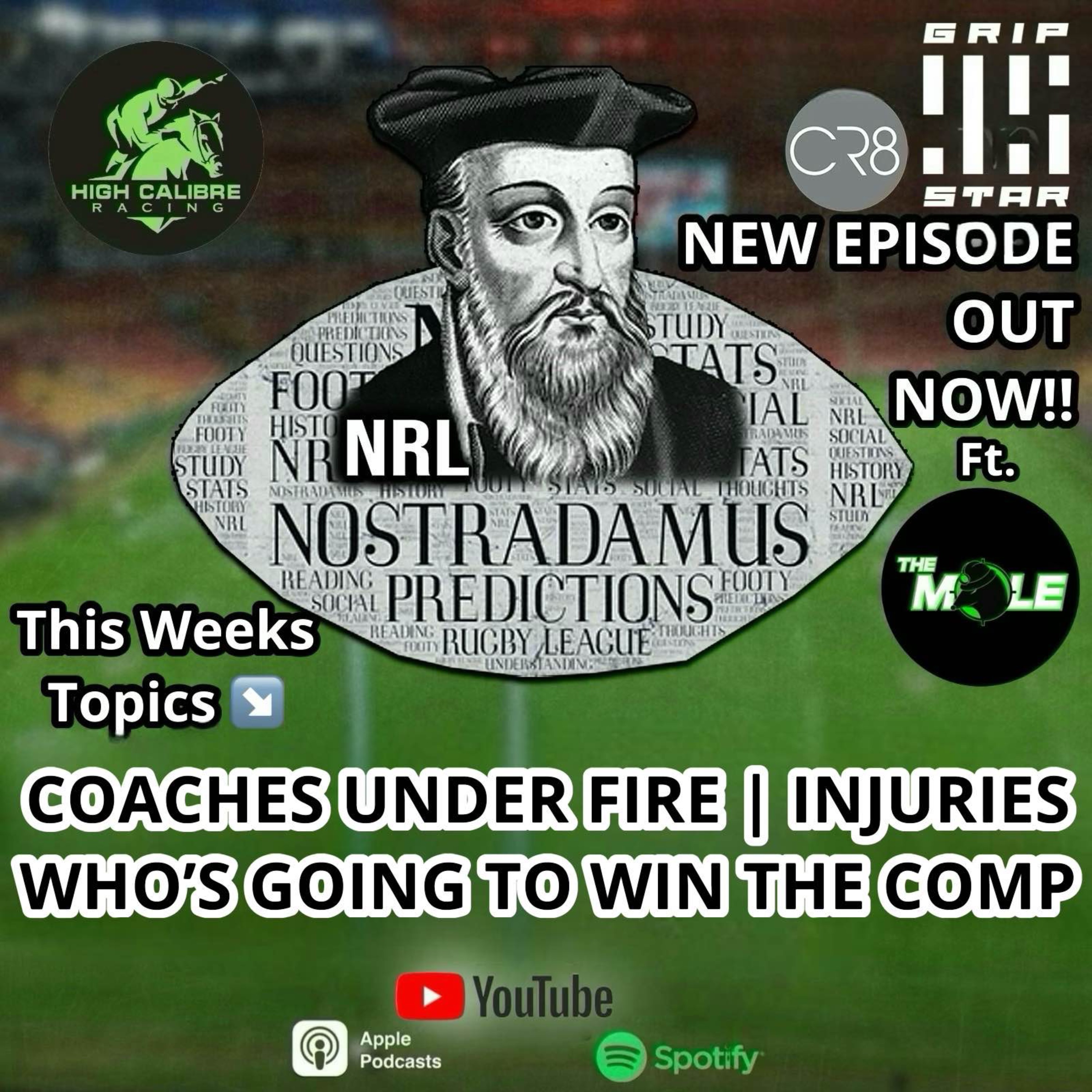 Weekly Podcast Episode ft. 'The Mole' : Round 17 Preview