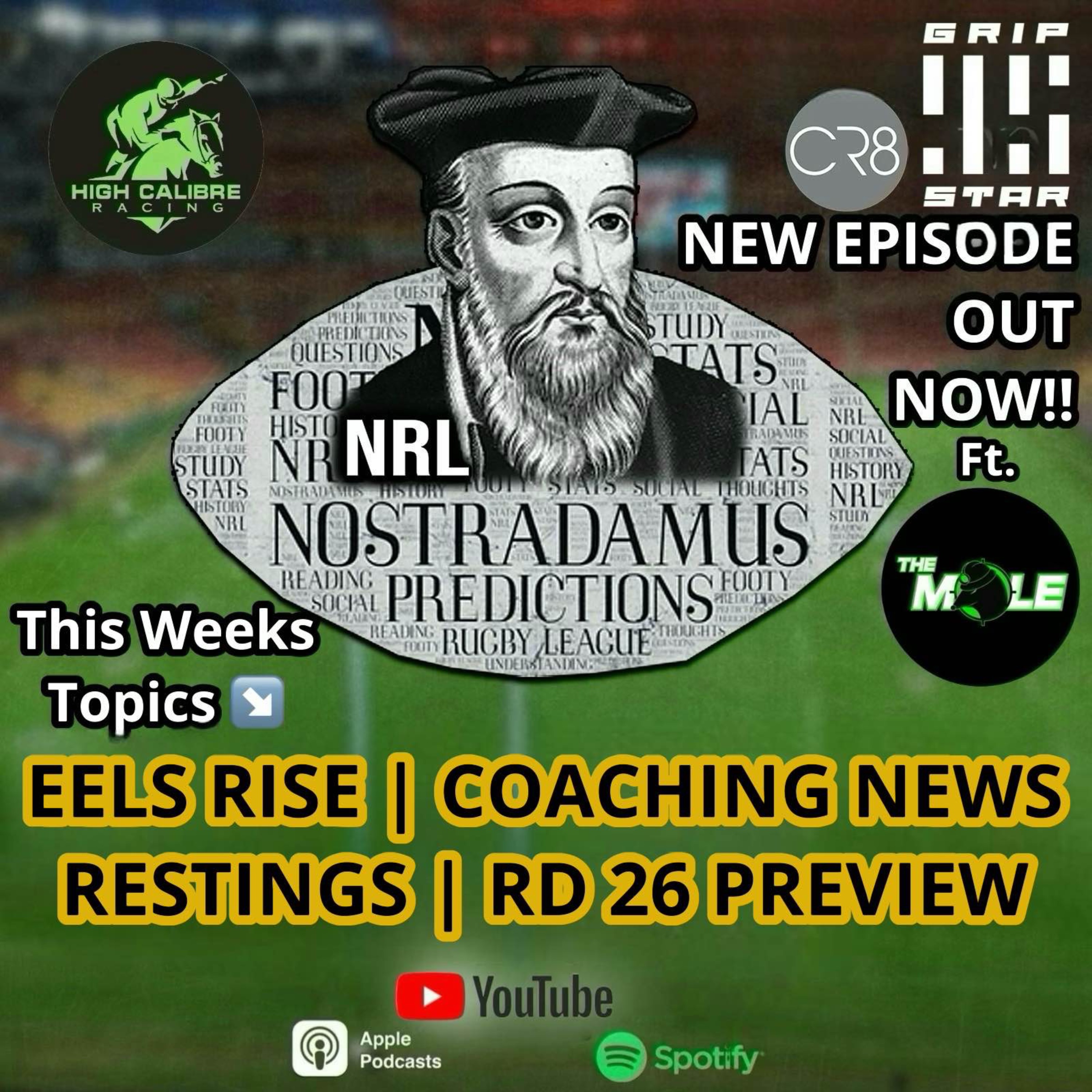 Weekly Podcast Episode ft. 'The Mole' : Round 26 Preview