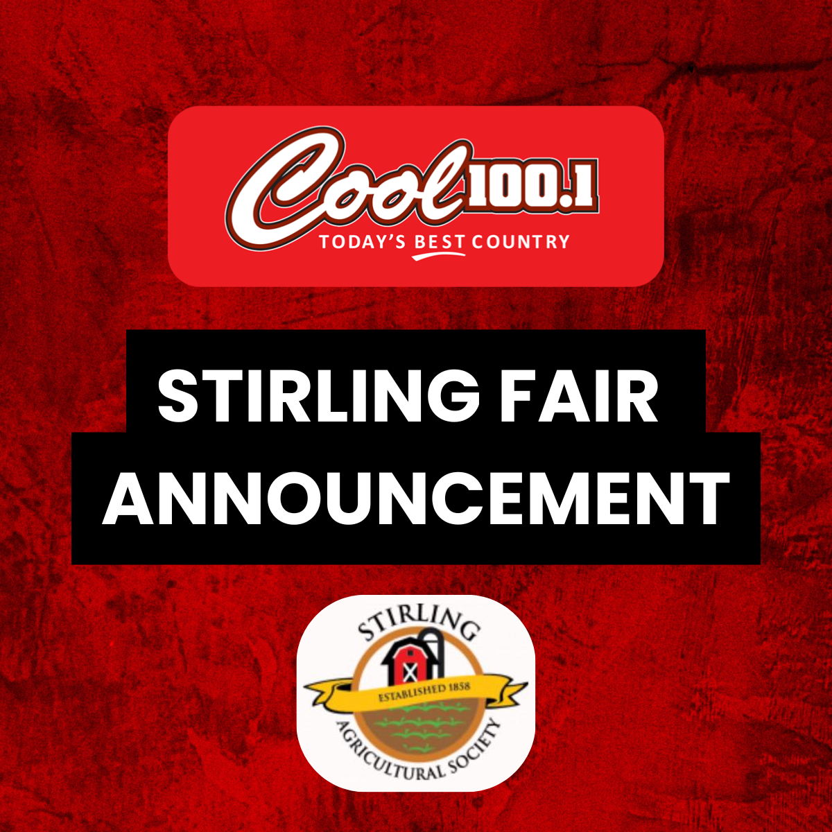 Stirling Fair Announcement 2025