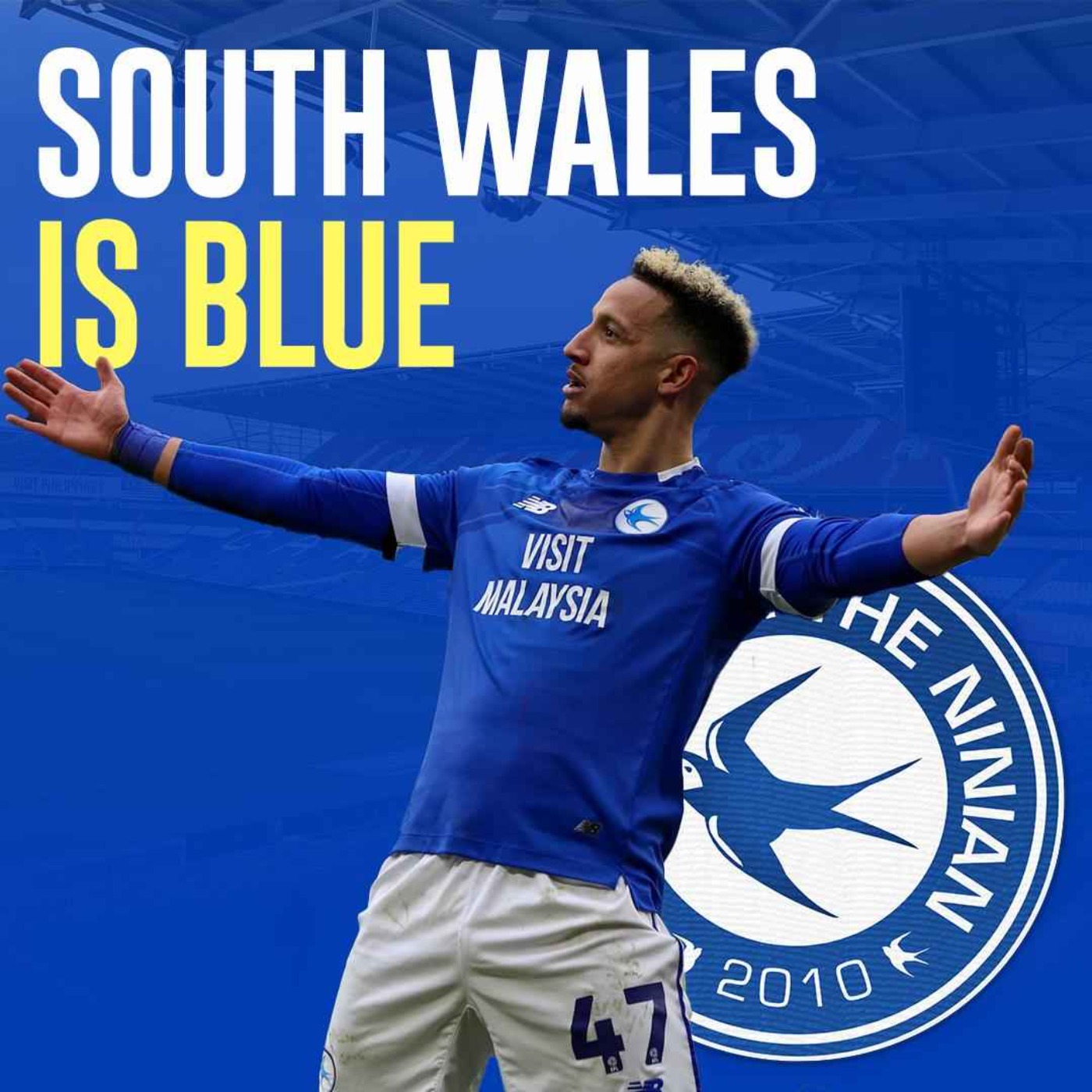 South Wales is Blue