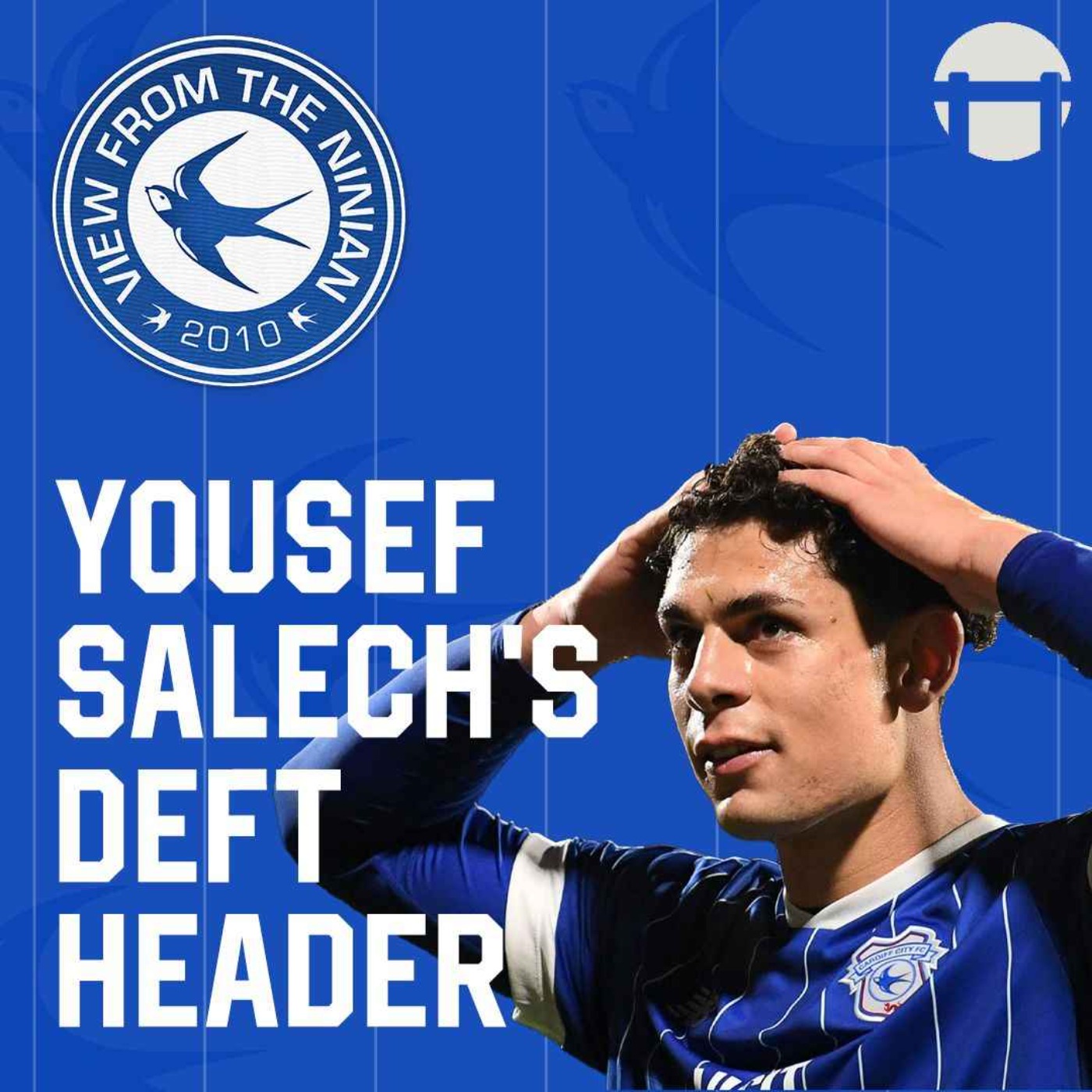 Yousef Salech's deft header