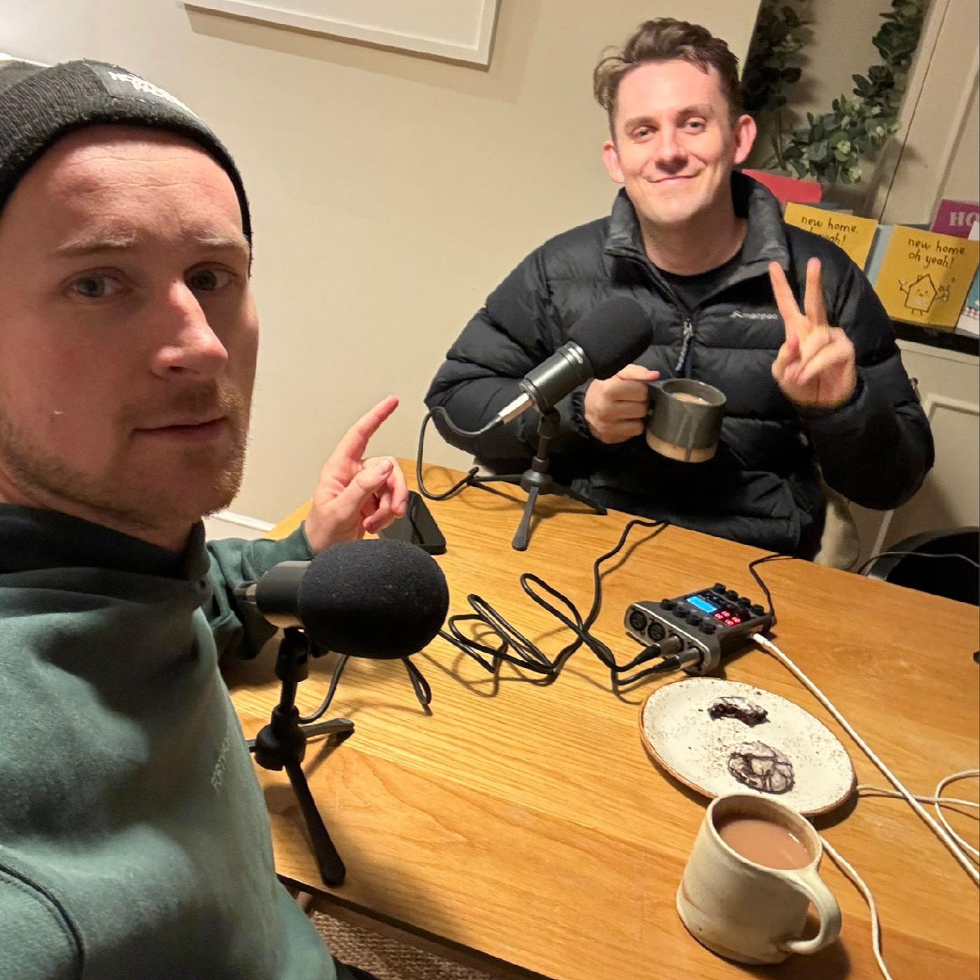 5 Two sets with Andy Barker, the designer behind Forty Forty episode artwork