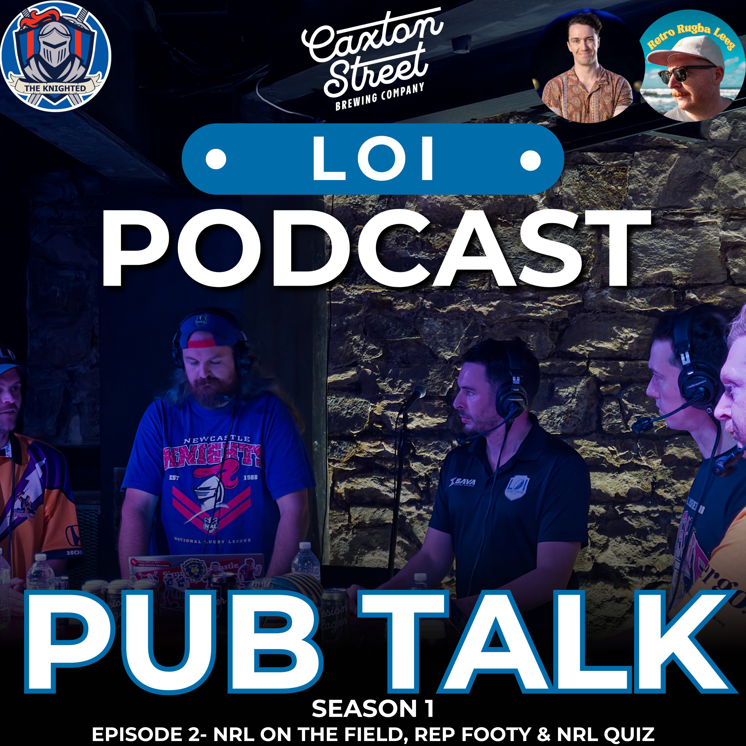 Pub Talk Ep2- Our thoughts about the NRL on the field, Rep footy and a NRL Quiz episode artwork