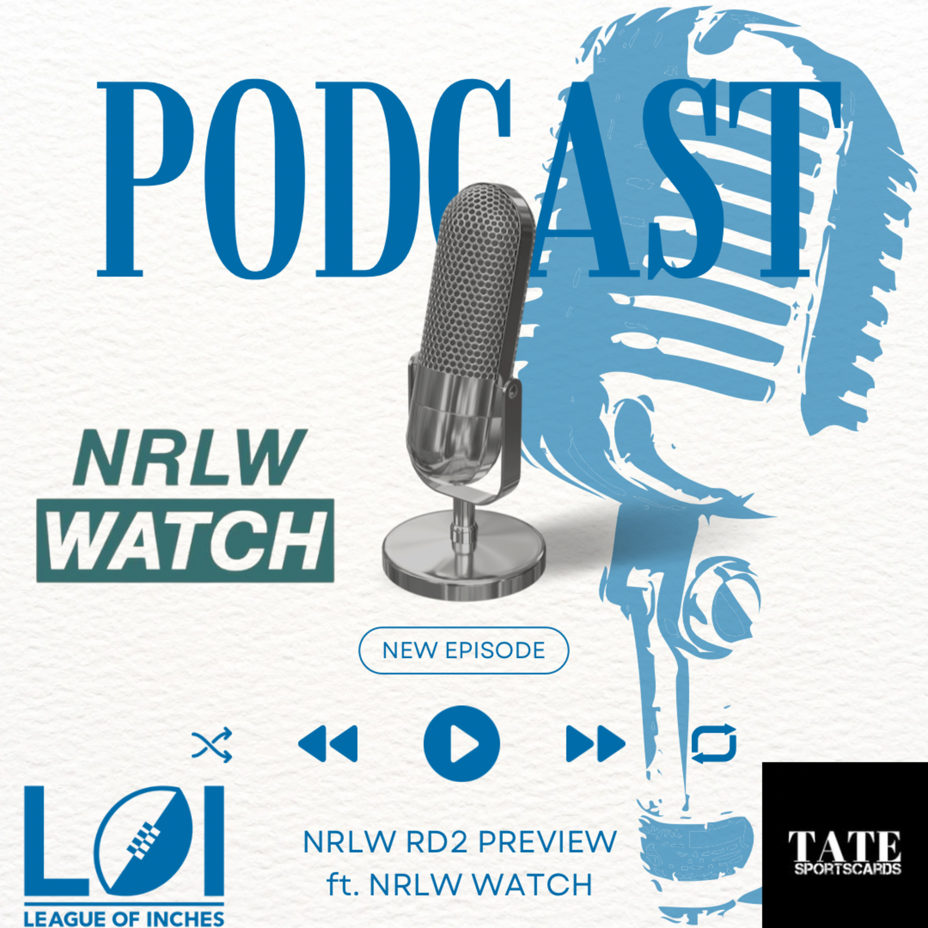 NRLW RD2 Preview with NRLW Watch episode artwork