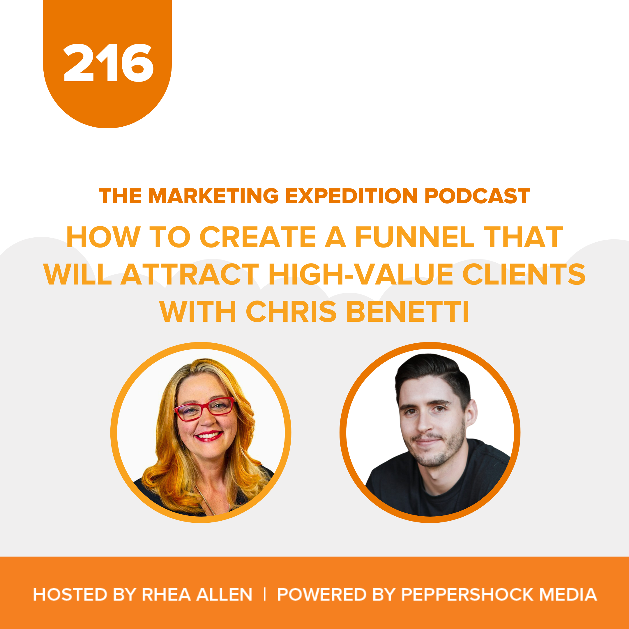Marketing Expedition Podcast with Rhea Allen, Peppershock Media