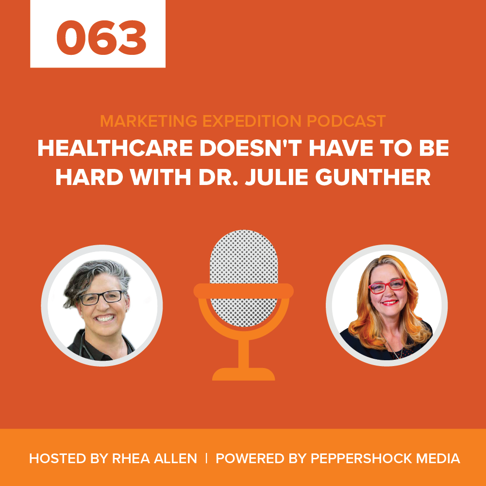 Marketing Expedition Podcast with Rhea Allen, Peppershock Media