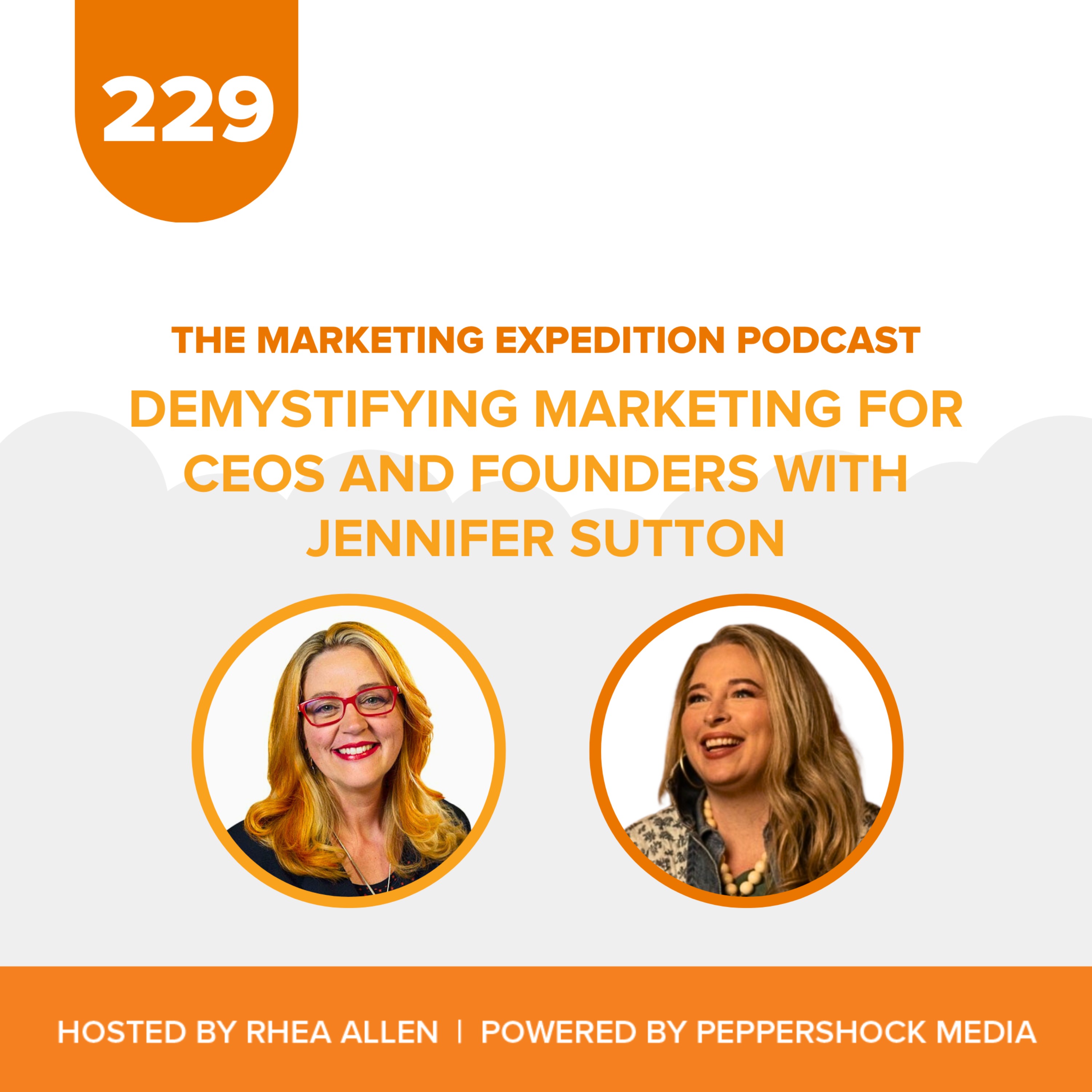 Marketing Expedition Podcast with Rhea Allen, Peppershock Media