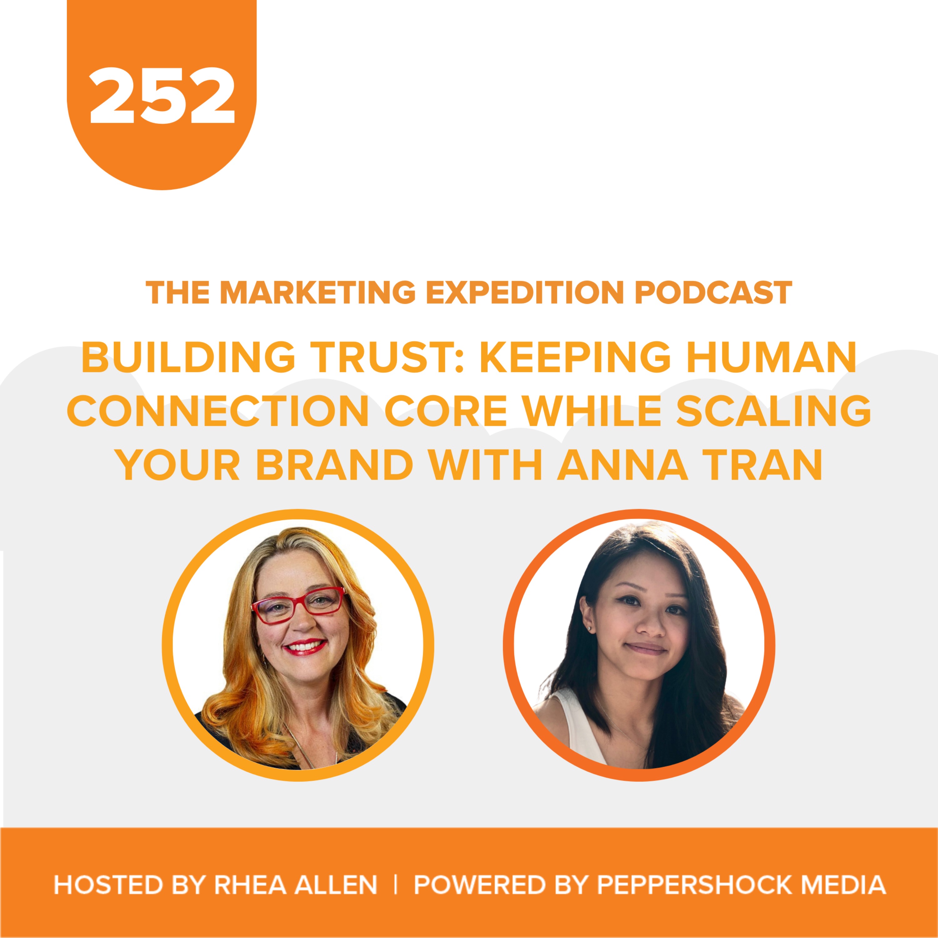 Marketing Expedition Podcast with Rhea Allen, Peppershock Media