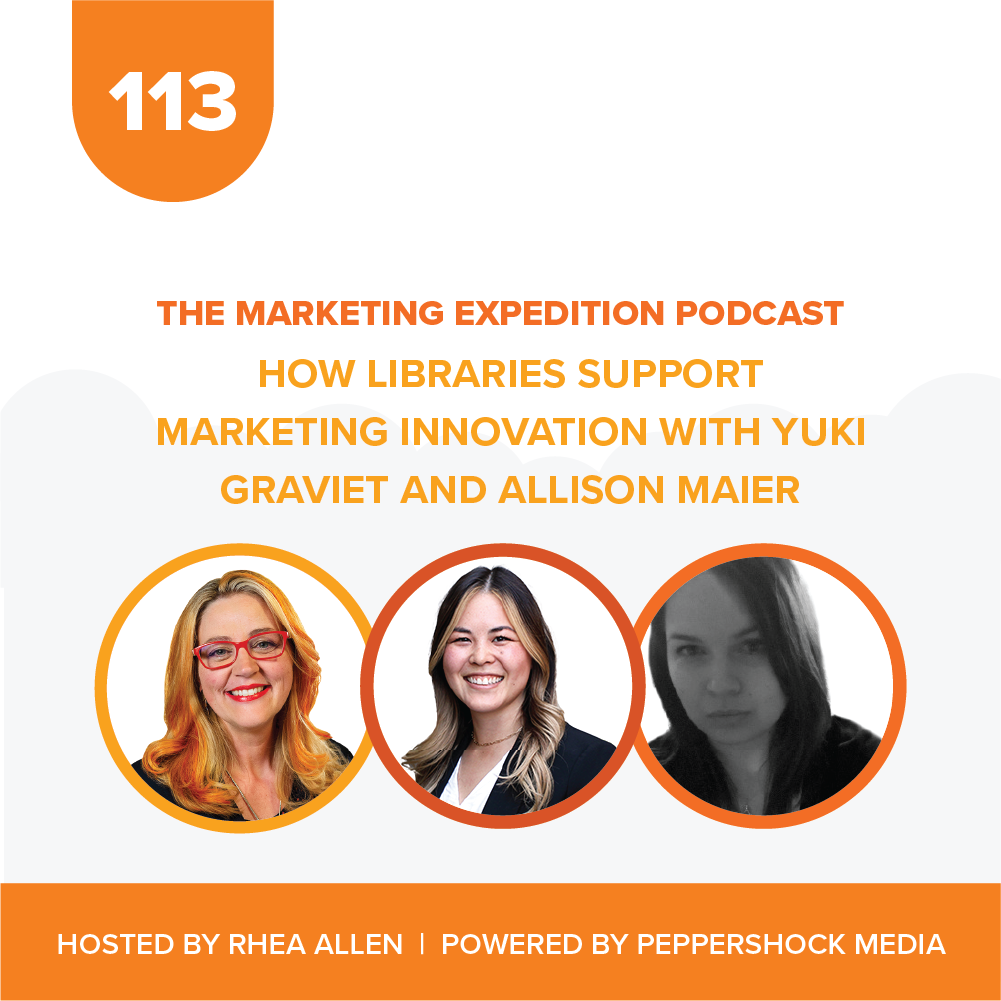 Marketing Expedition Podcast with Rhea Allen, Peppershock Media