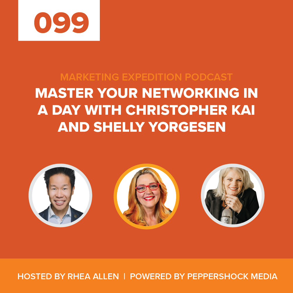 Marketing Expedition Podcast with Rhea Allen, Peppershock Media