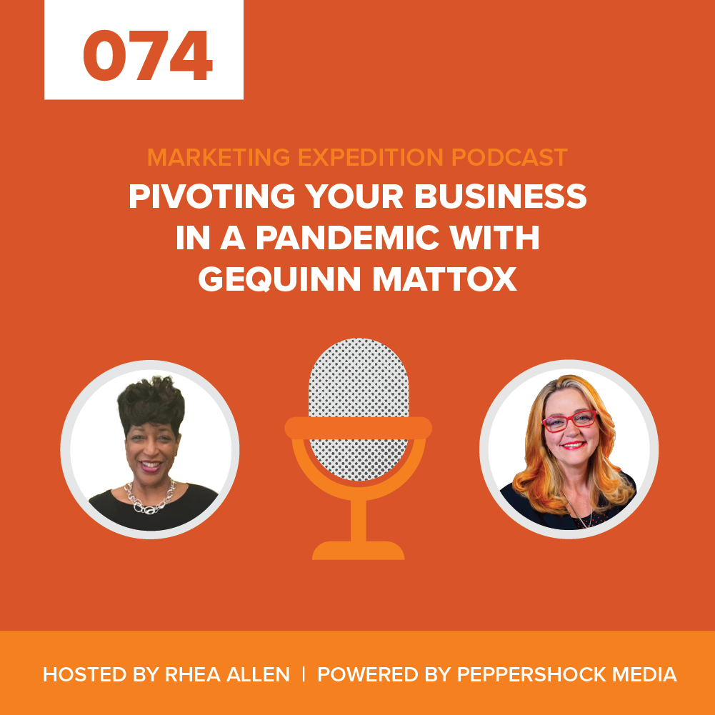 Marketing Expedition Podcast with Rhea Allen, Peppershock Media