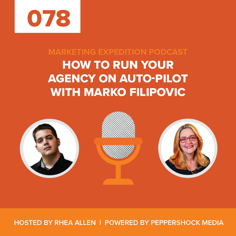 Marketing Expedition Podcast with Rhea Allen, Peppershock Media