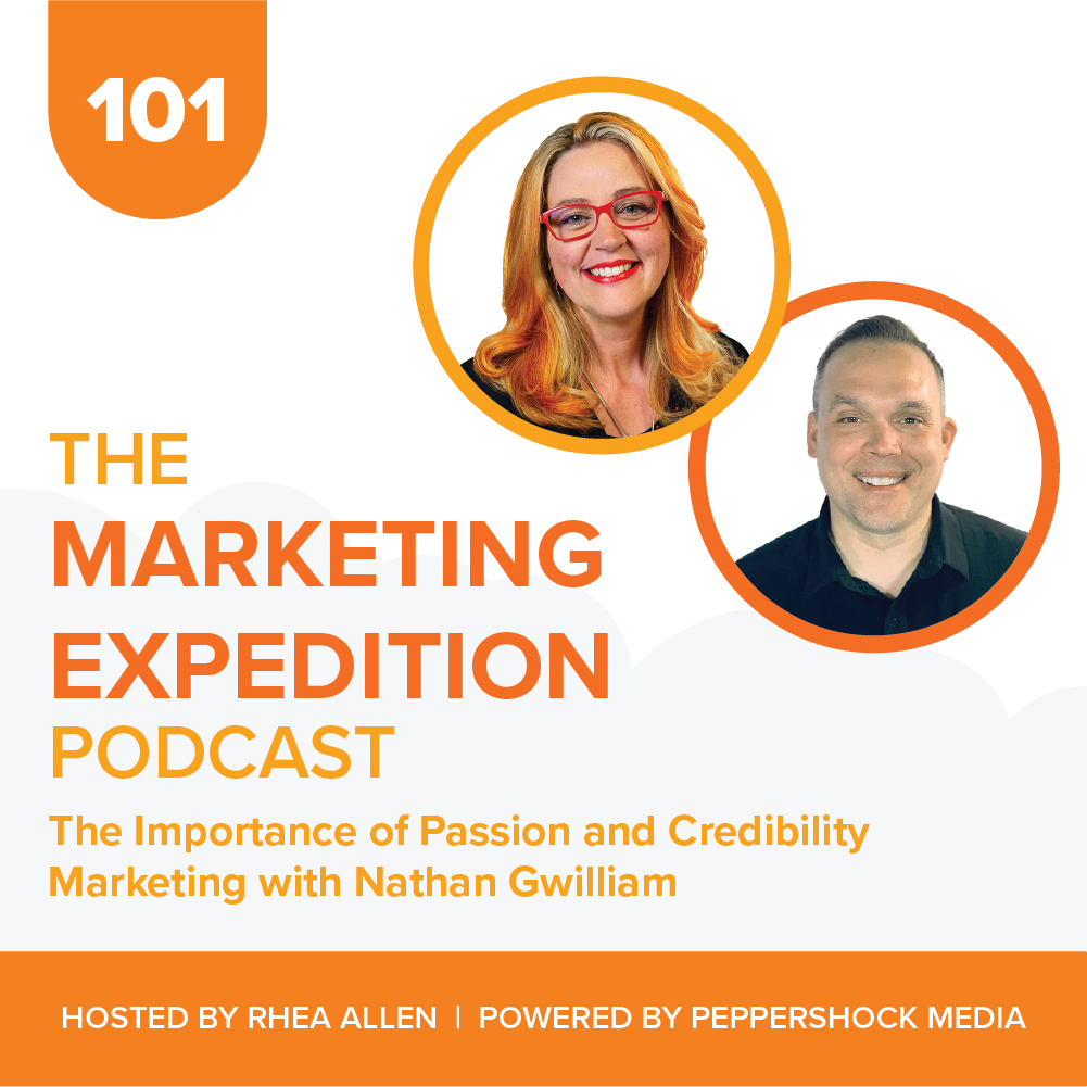 Marketing Expedition Podcast with Rhea Allen, Peppershock Media