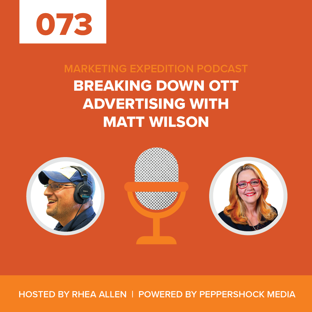 Marketing Expedition Podcast with Rhea Allen, Peppershock Media