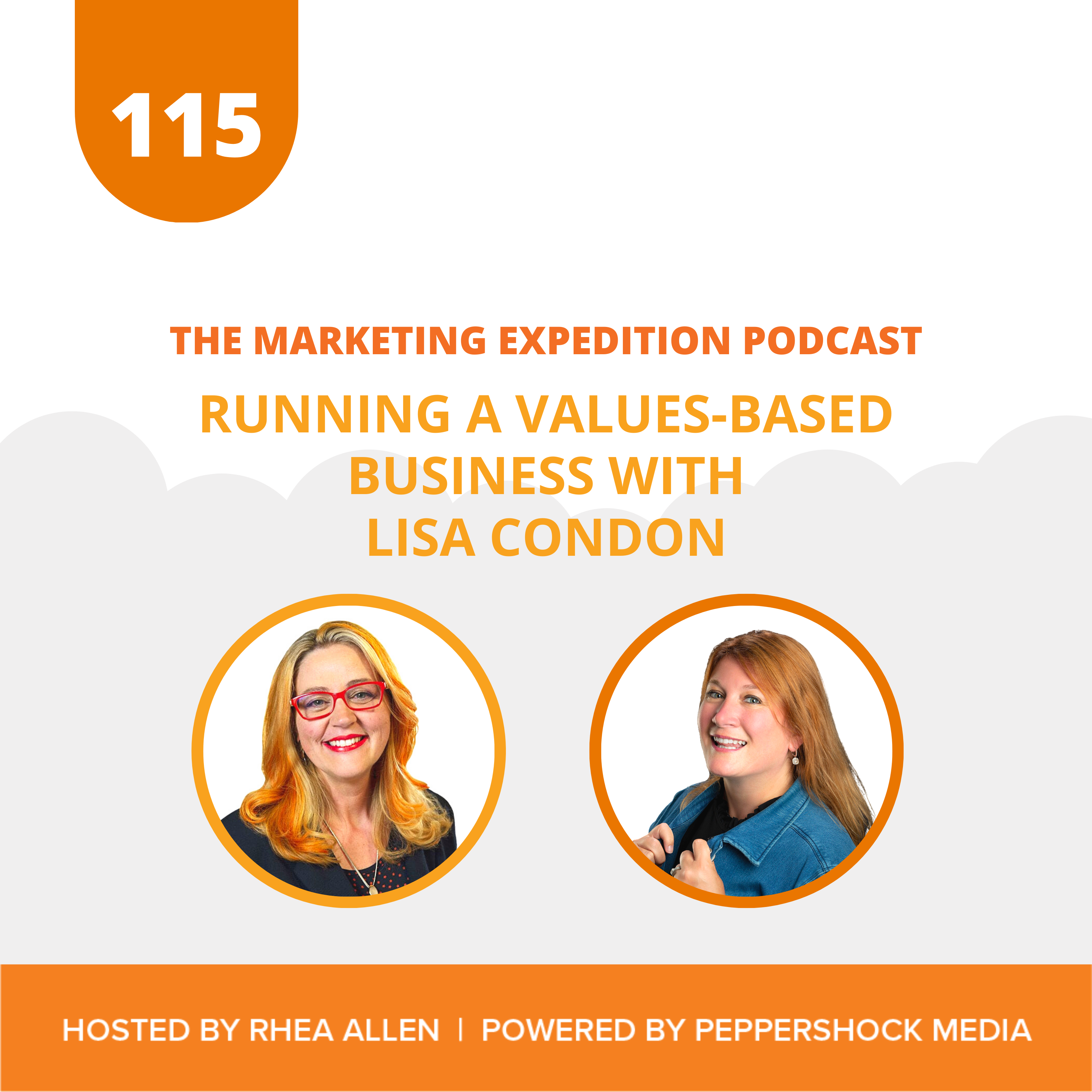 Marketing Expedition Podcast with Rhea Allen, Peppershock Media