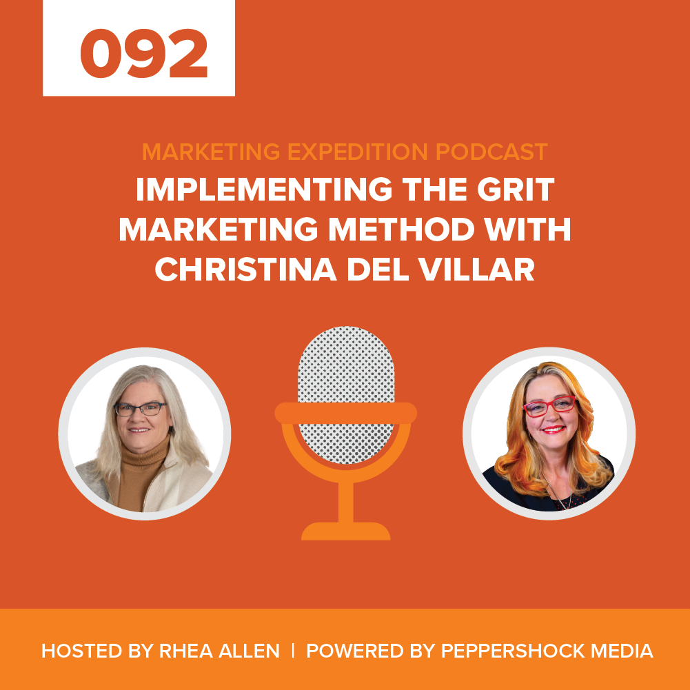 Marketing Expedition Podcast with Rhea Allen, Peppershock Media