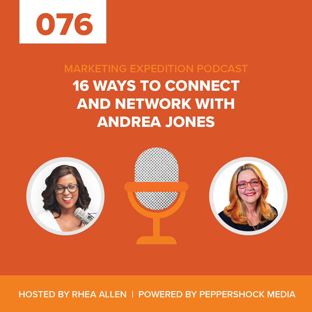 Marketing Expedition Podcast with Rhea Allen, Peppershock Media
