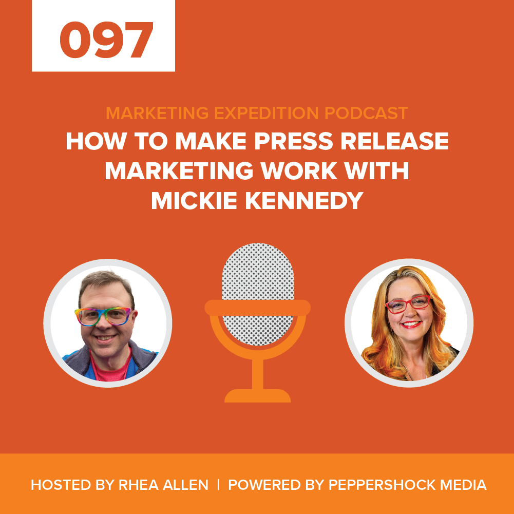 Marketing Expedition Podcast with Rhea Allen, Peppershock Media