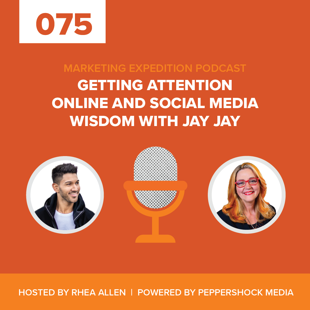 Marketing Expedition Podcast with Rhea Allen, Peppershock Media