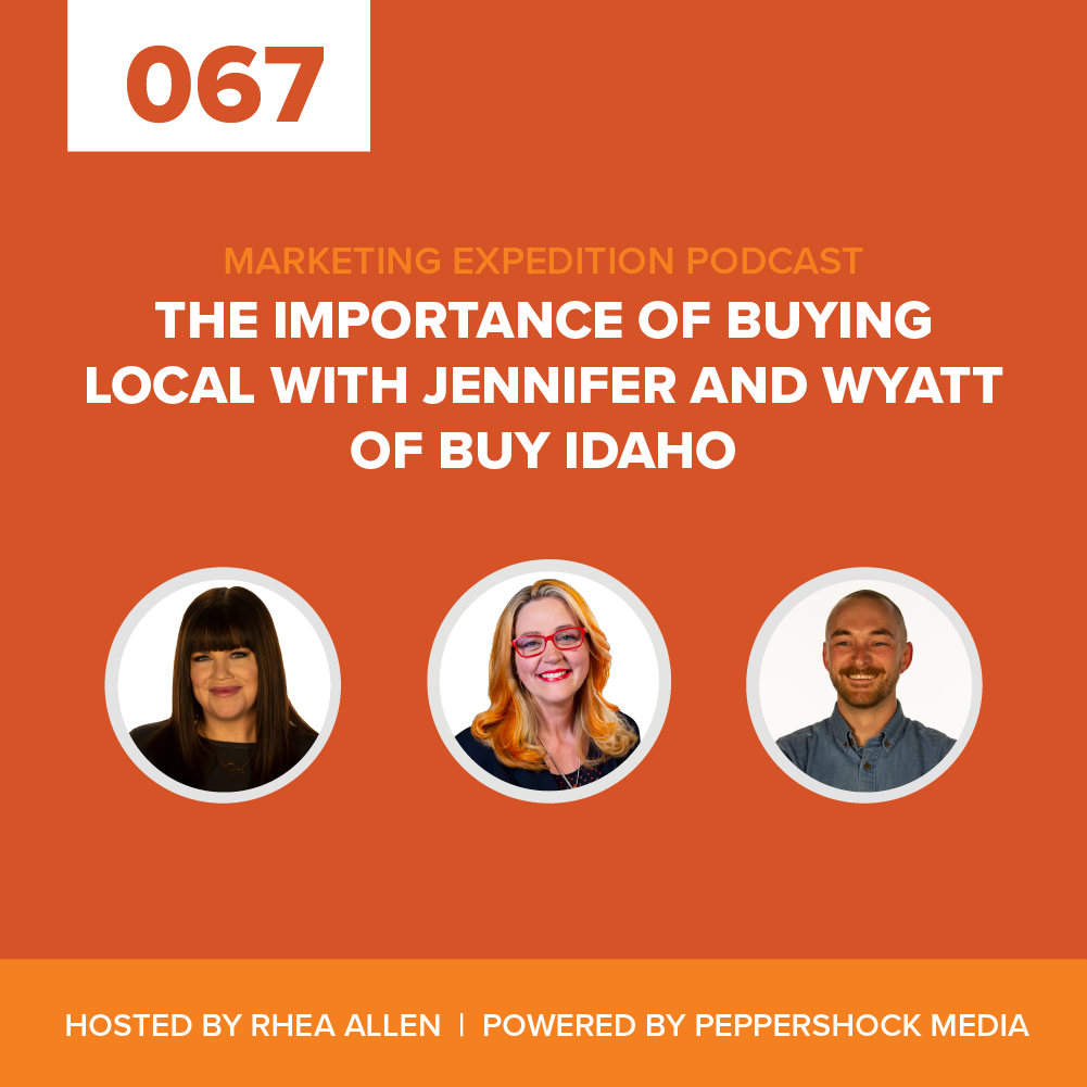 Marketing Expedition Podcast with Rhea Allen, Peppershock Media