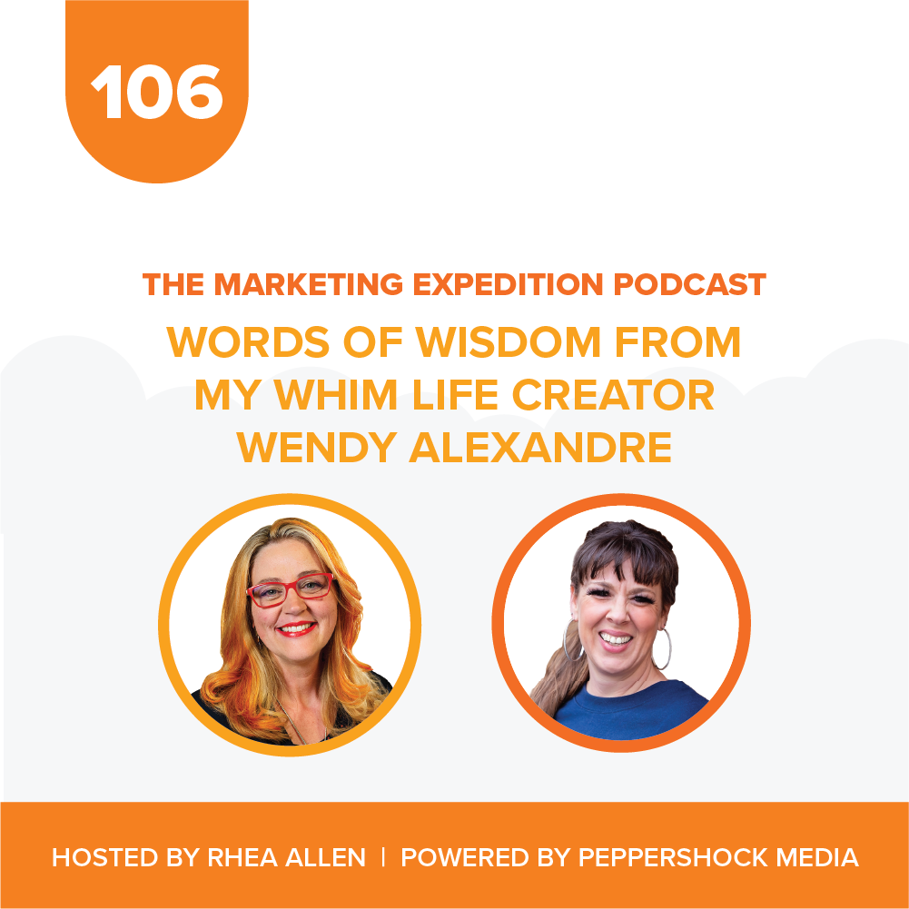 Marketing Expedition Podcast with Rhea Allen, Peppershock Media