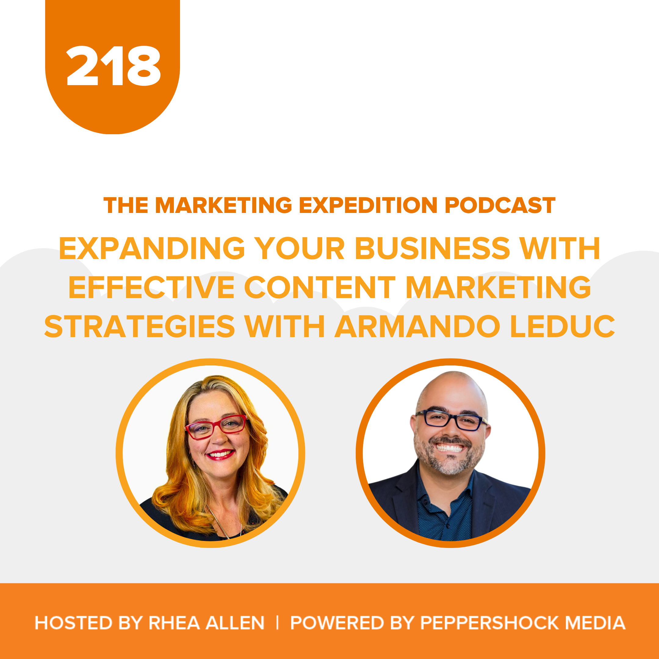 Marketing Expedition Podcast with Rhea Allen, Peppershock Media