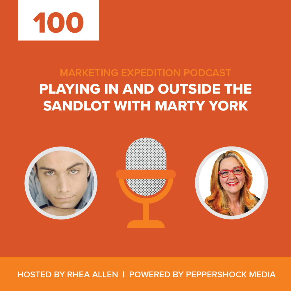 Marketing Expedition Podcast with Rhea Allen, Peppershock Media