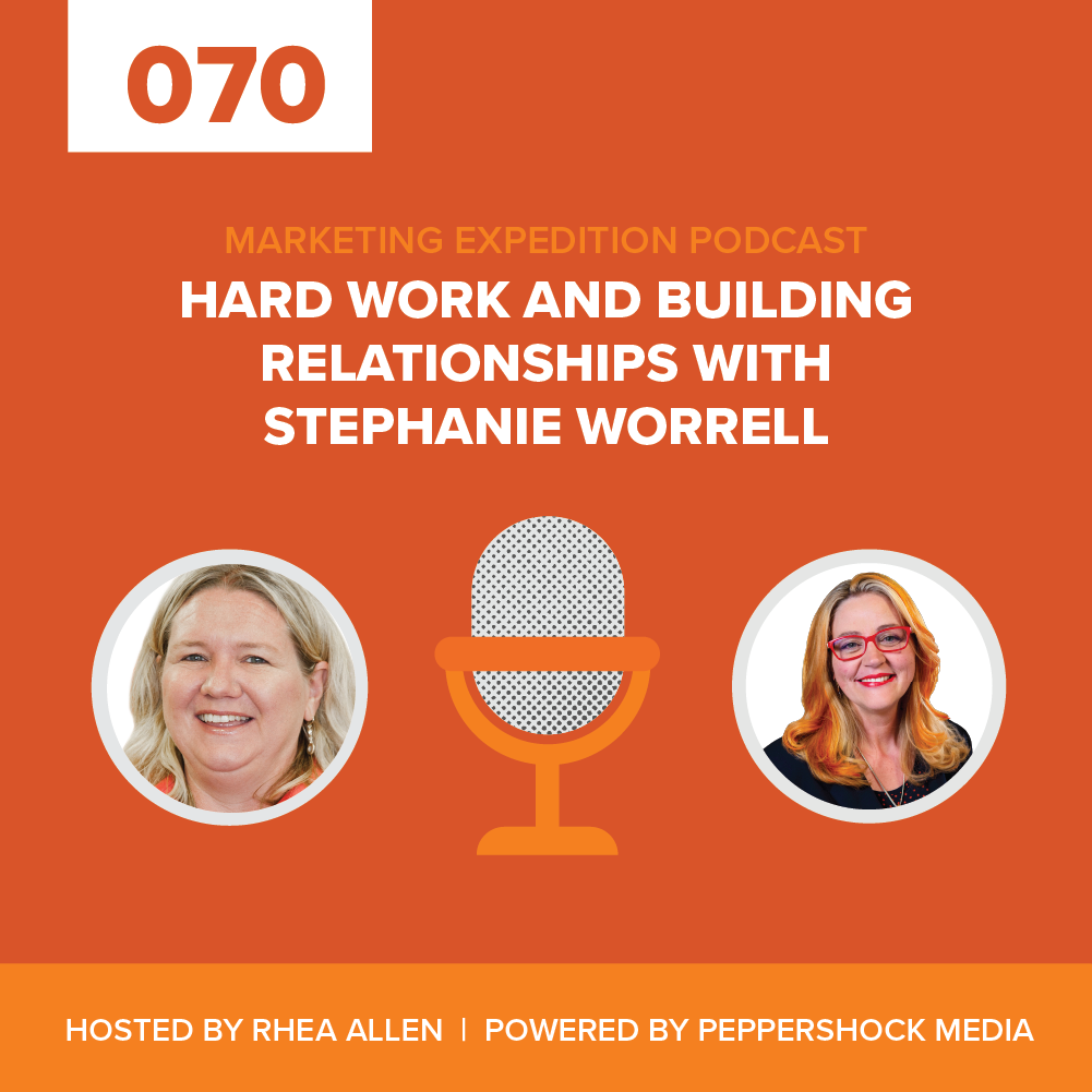 Marketing Expedition Podcast with Rhea Allen, Peppershock Media