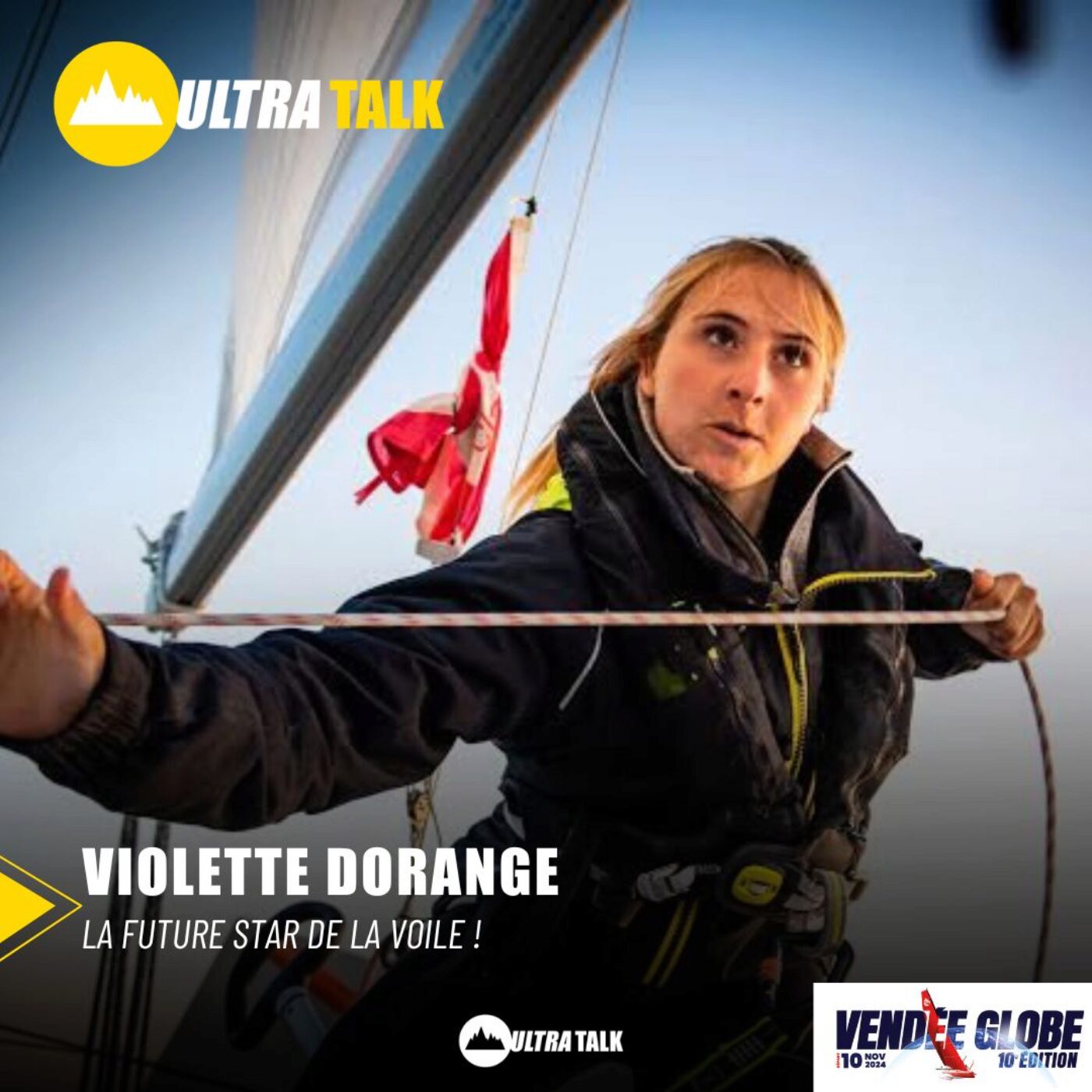 REDIFF VENDÉE GLOBE Violette Dorange " La future star de la voile ! "