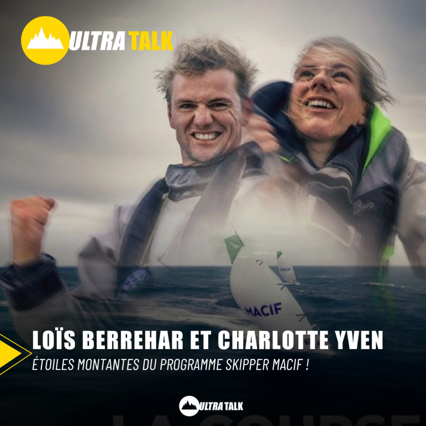 334 Loïs Berrehar et Charlotte Yven : Étoiles Montantes du Programme Skipper Macif