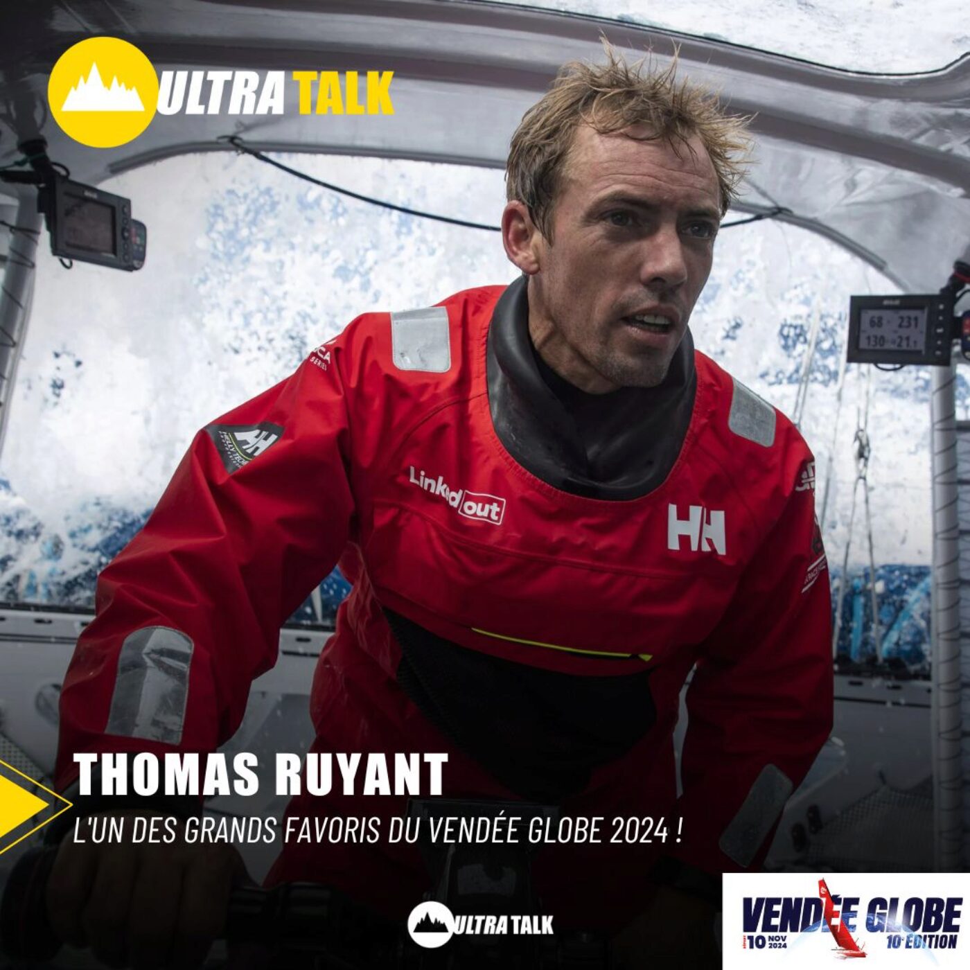 REDIFF VENDÉE GLOBE : Thomas Ruyant " En pleine mer tu n'as pas le temps d'avoir peur !"