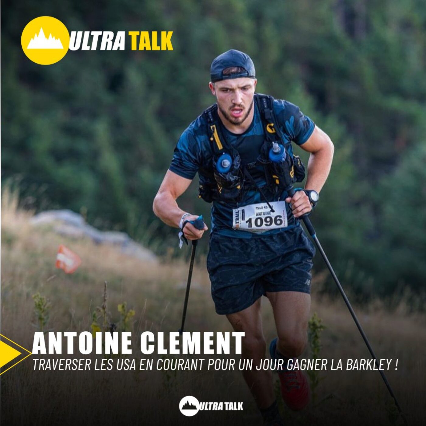 333 Antoine Clément " traverser les usa en courant pour un jour gagner la barlkey ! "