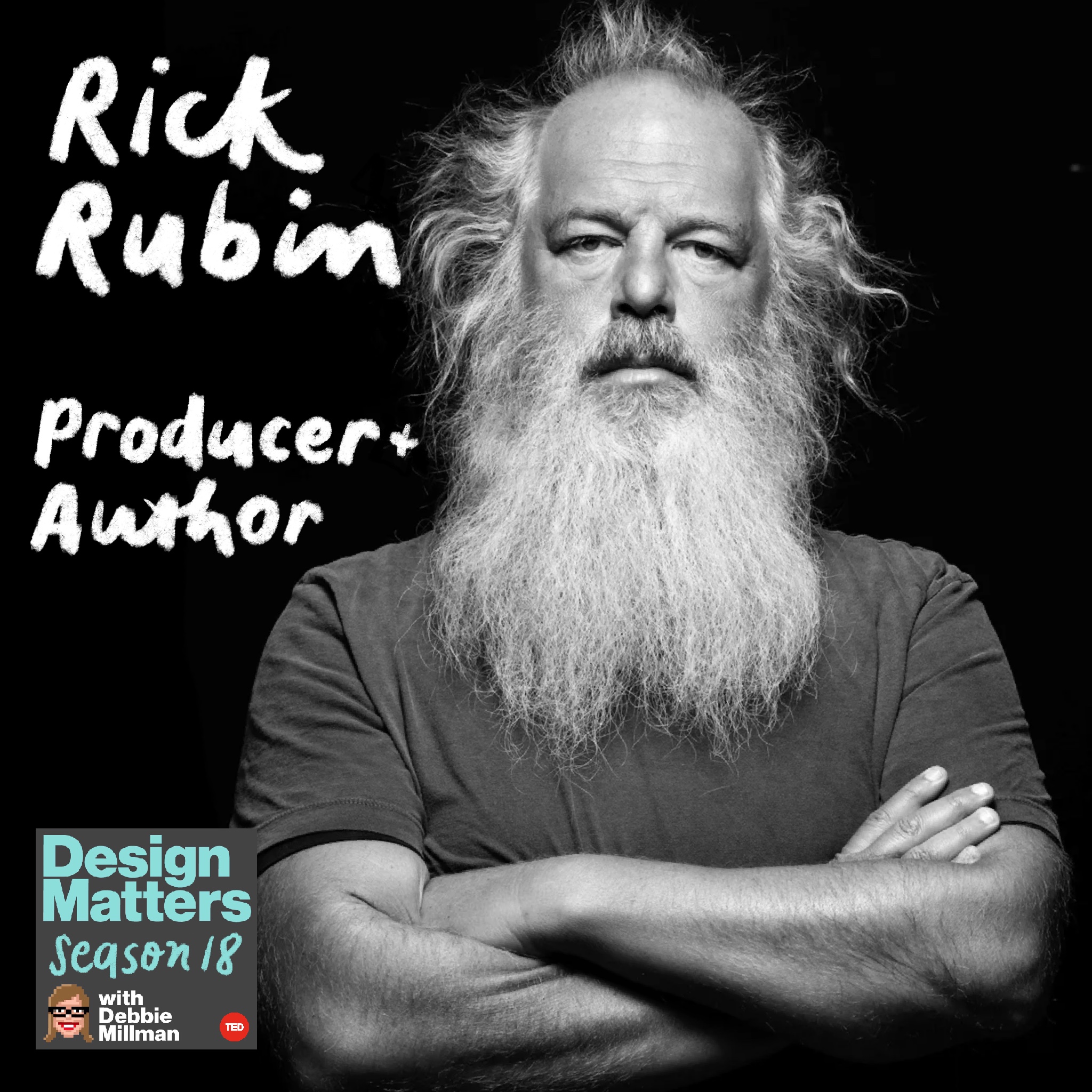 cover of episode Best of Design Matters: Rick Rubin