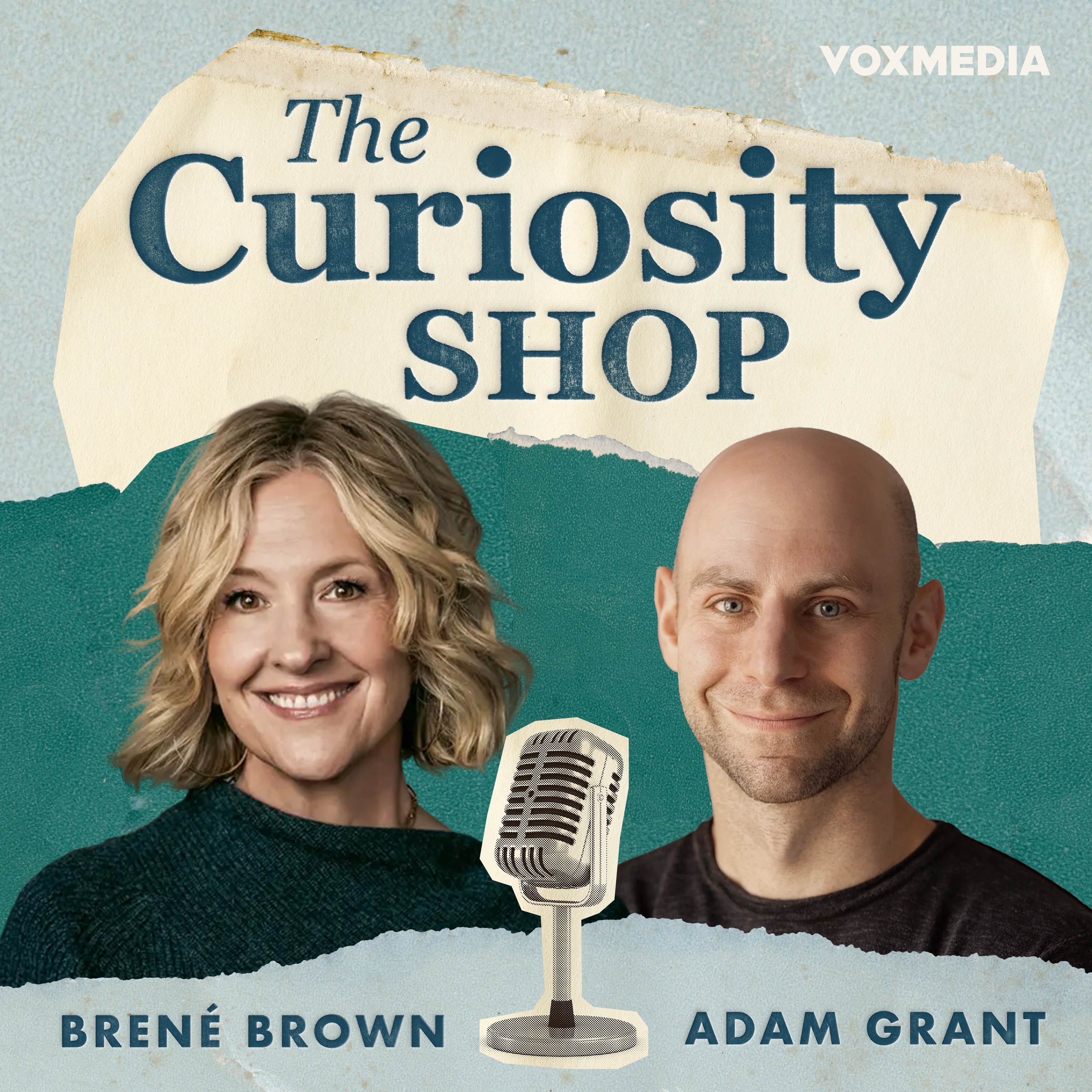 Thumbnail for "Brené and Adam on What They Will Never Agree On | from The Curiosity Shop with Brené Brown and Adam Grant".