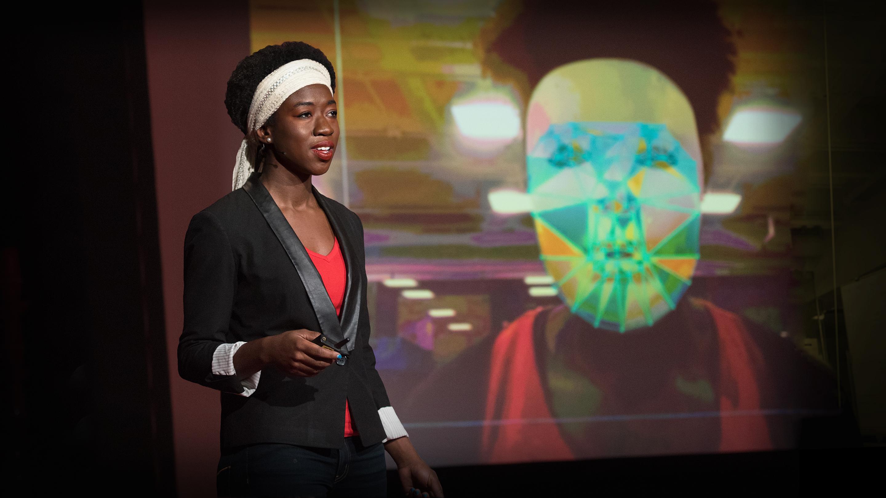 Thumbnail for "How I'm fighting bias in algorithms | Joy Buolamwini".