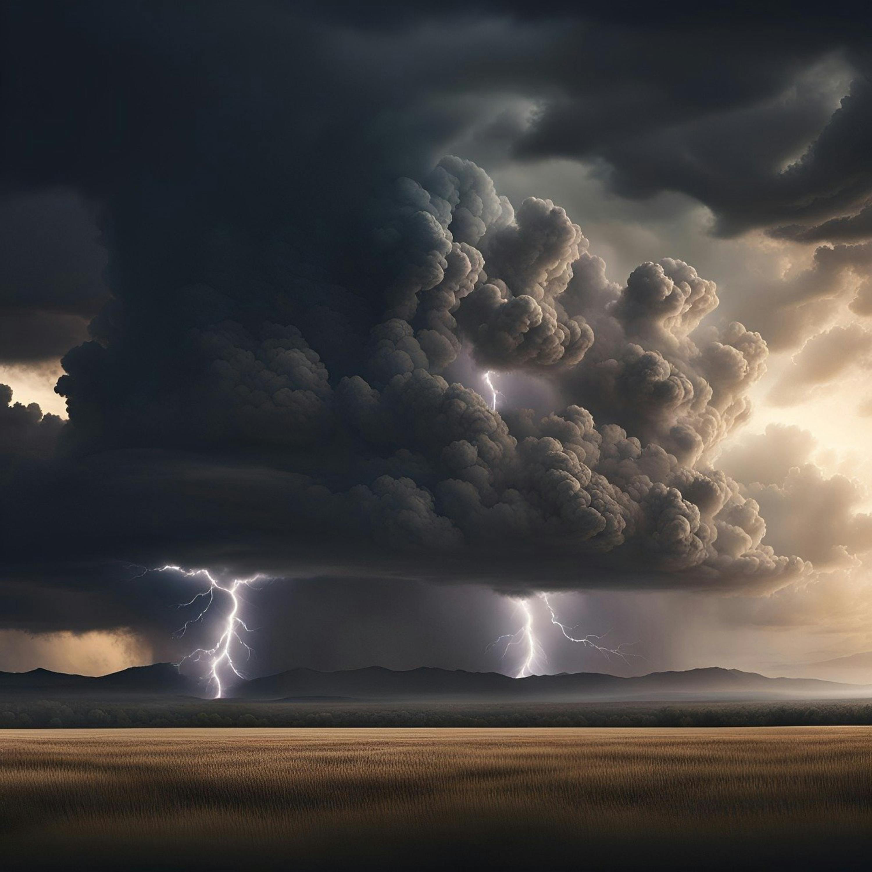 😴⛈️🎵 TORMENTA Calmante, LLUVIA Suave, MELODÍA Relajante para un SUEÑO Reparador