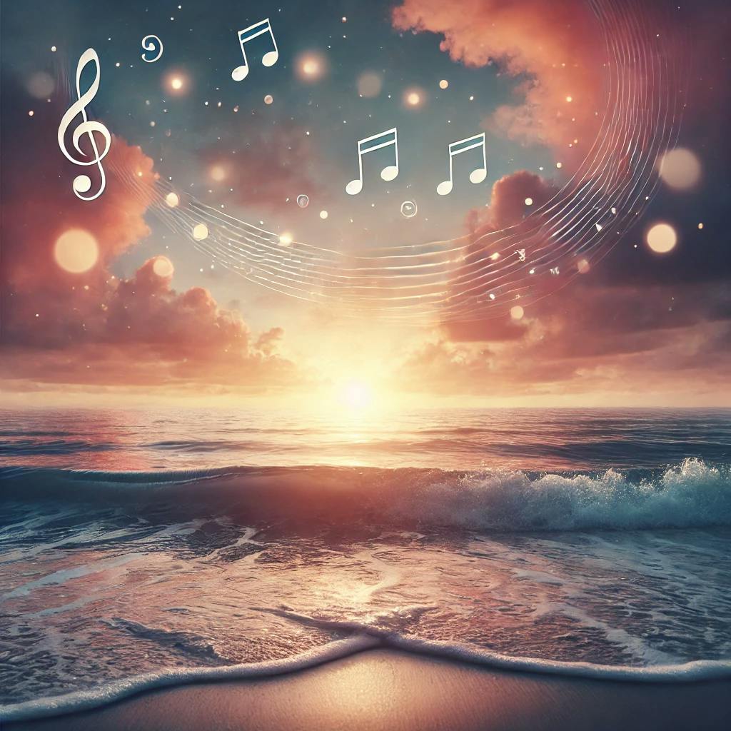😴🌊🎵 La Suave MÚSICA y las OLAS del Océano Crean una ATMÓSFERA Relajante