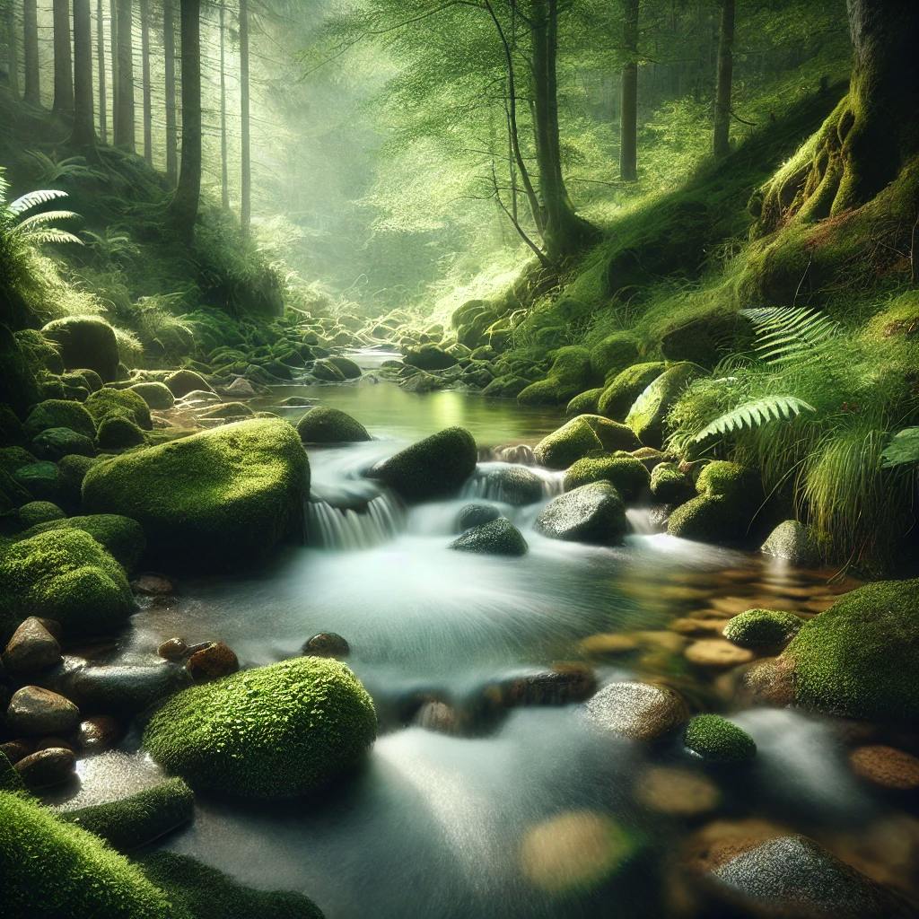 😴🌊 El suave murmullo de un ARROYO para un SUEÑO profundo