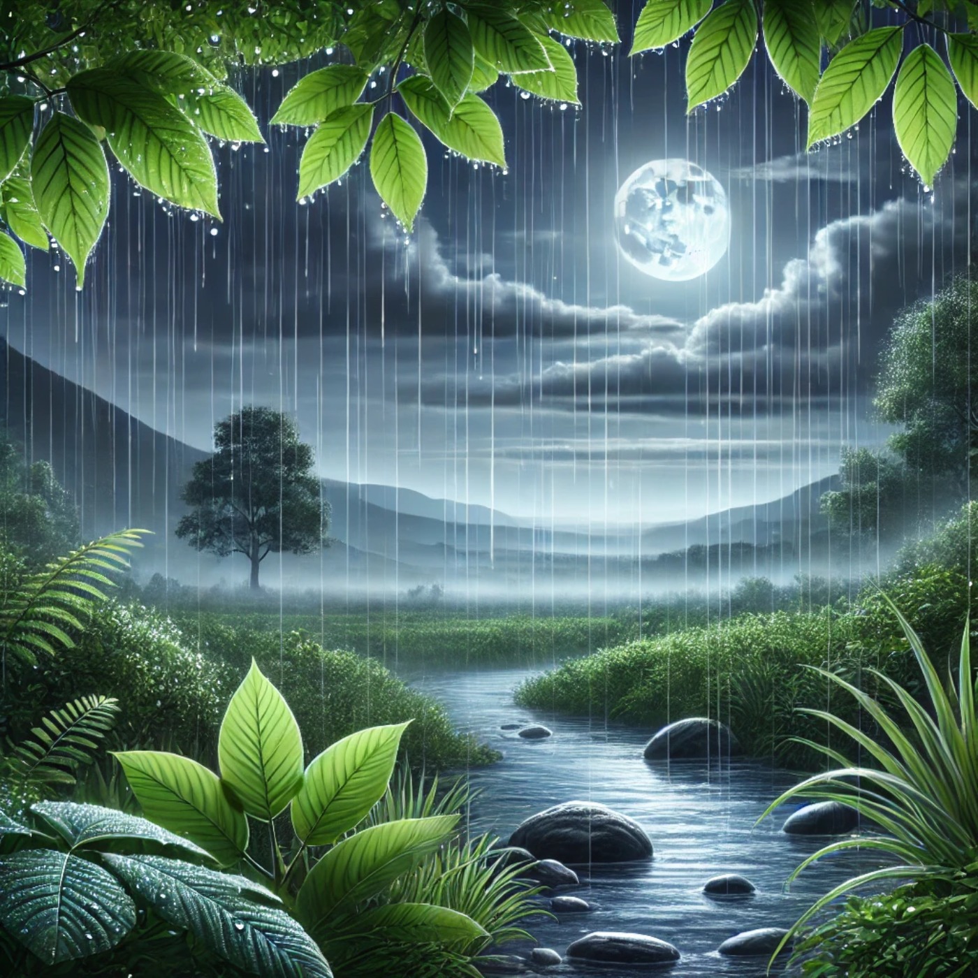 😴🌧️ Lluvia suave cayendo, calmando tu mente y cuerpo