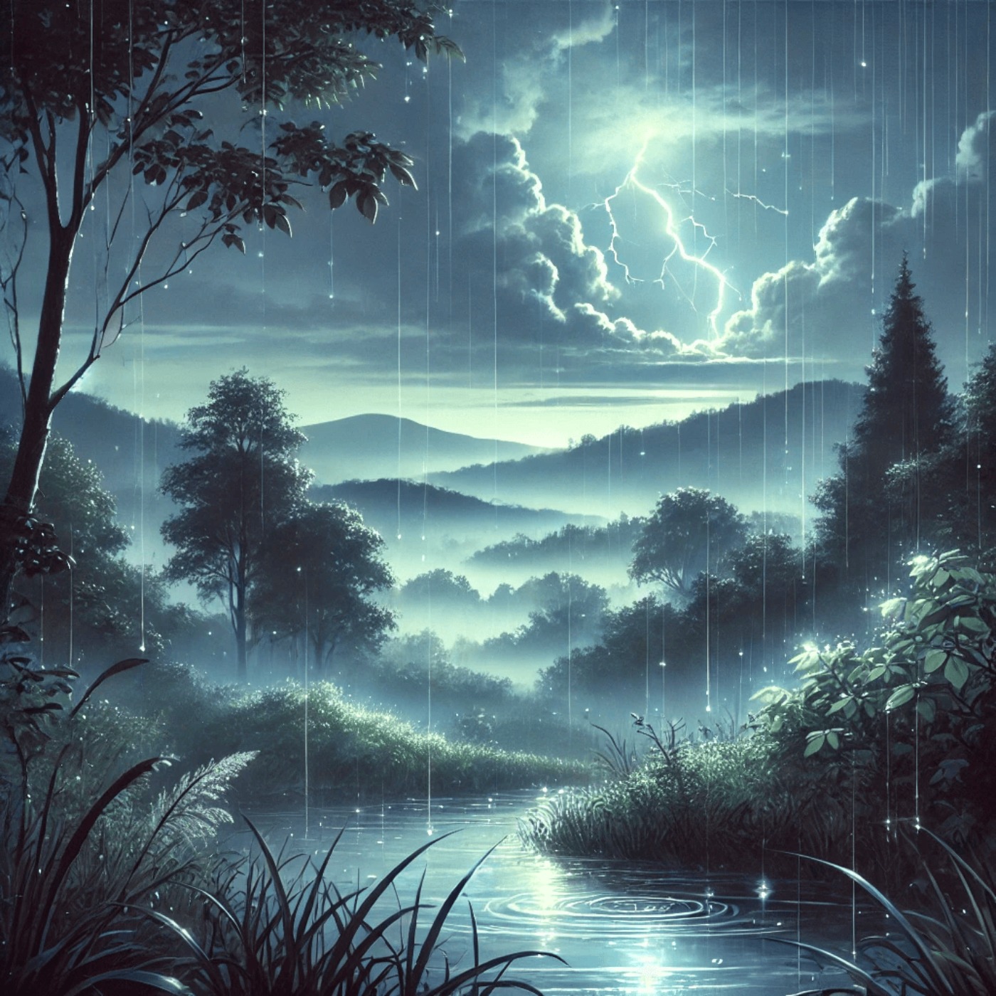 😴🌩️ El susurro reconfortante de la TORMENTA y la LLUVIA